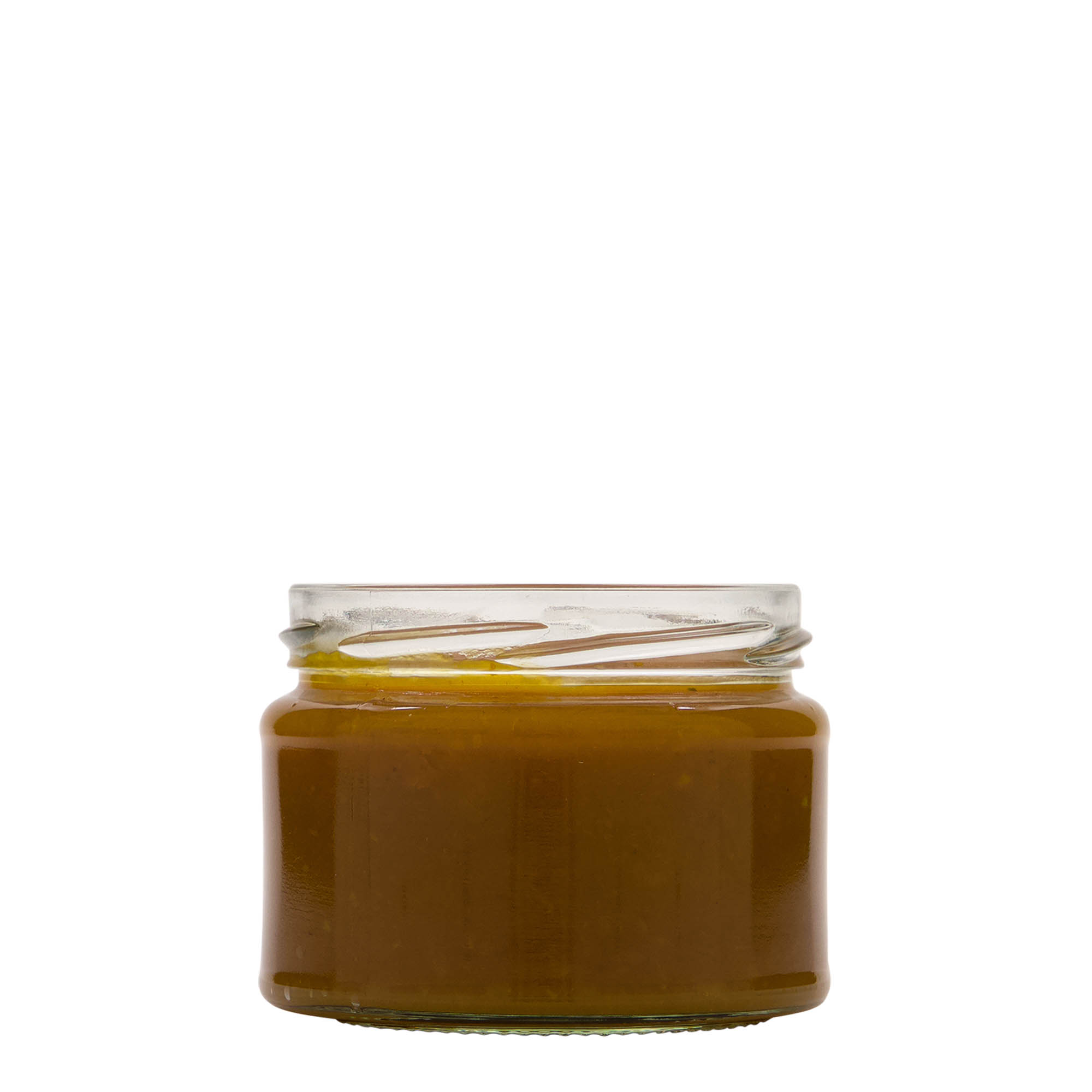 280 ml düz yuvarlak cam, ağız: Twist-Off (TO 82)