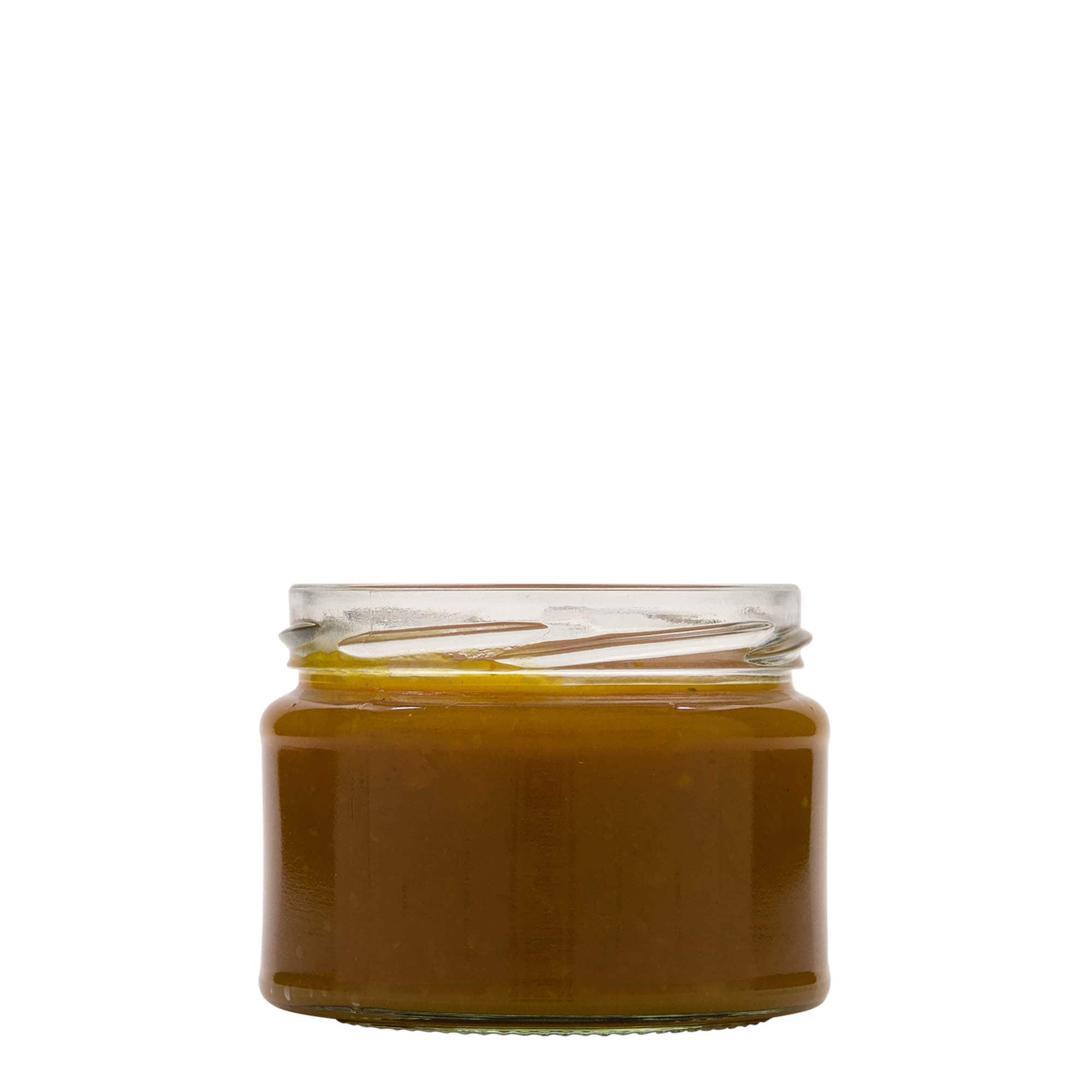 280 ml düz yuvarlak cam, ağız: Twist-Off (TO 82) 280 ml düz yuvarlak cam, ağız: Twist-Off (TO 82)