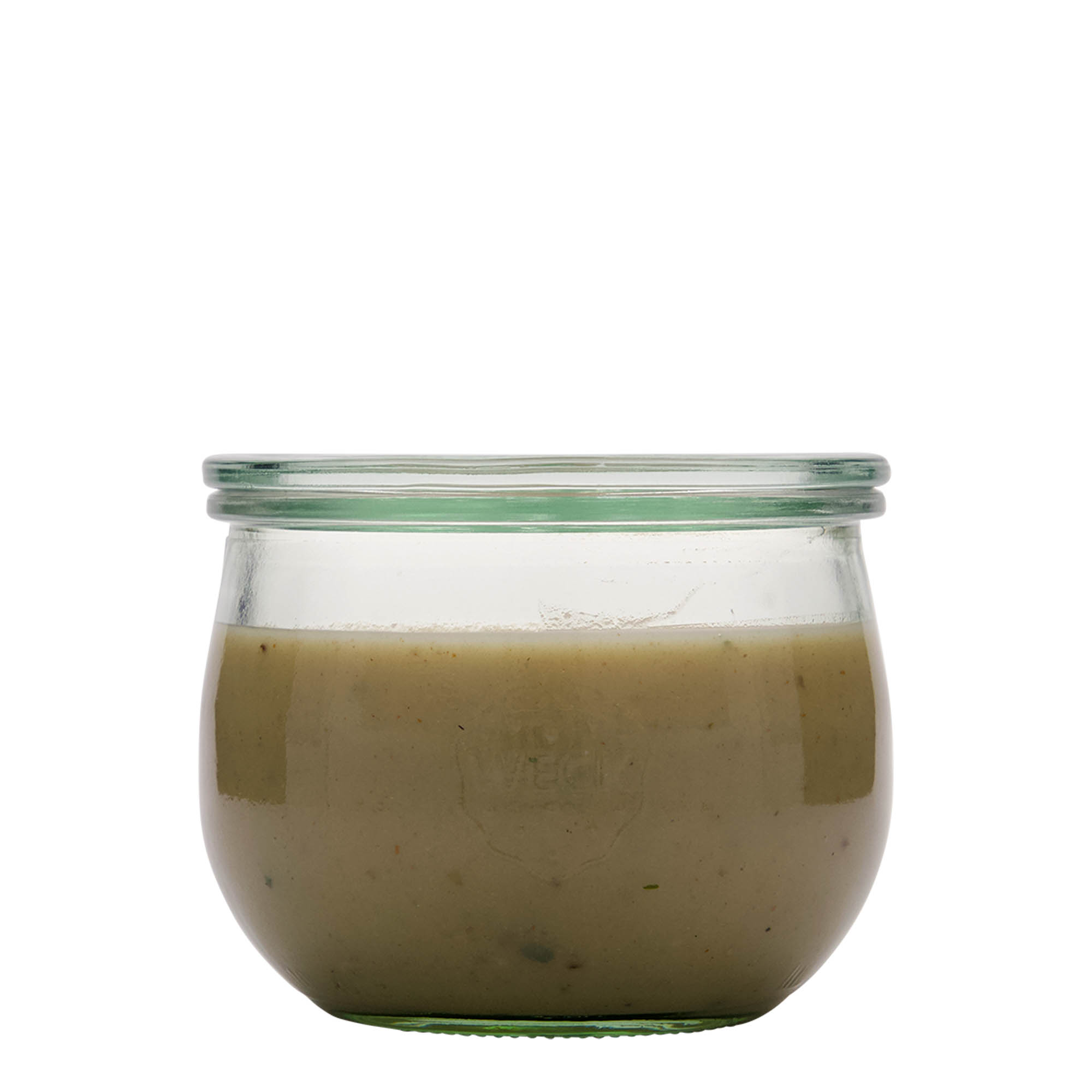 580 ml WECK-Tulpenglas #, Ağız: Yuvarlak Kenar