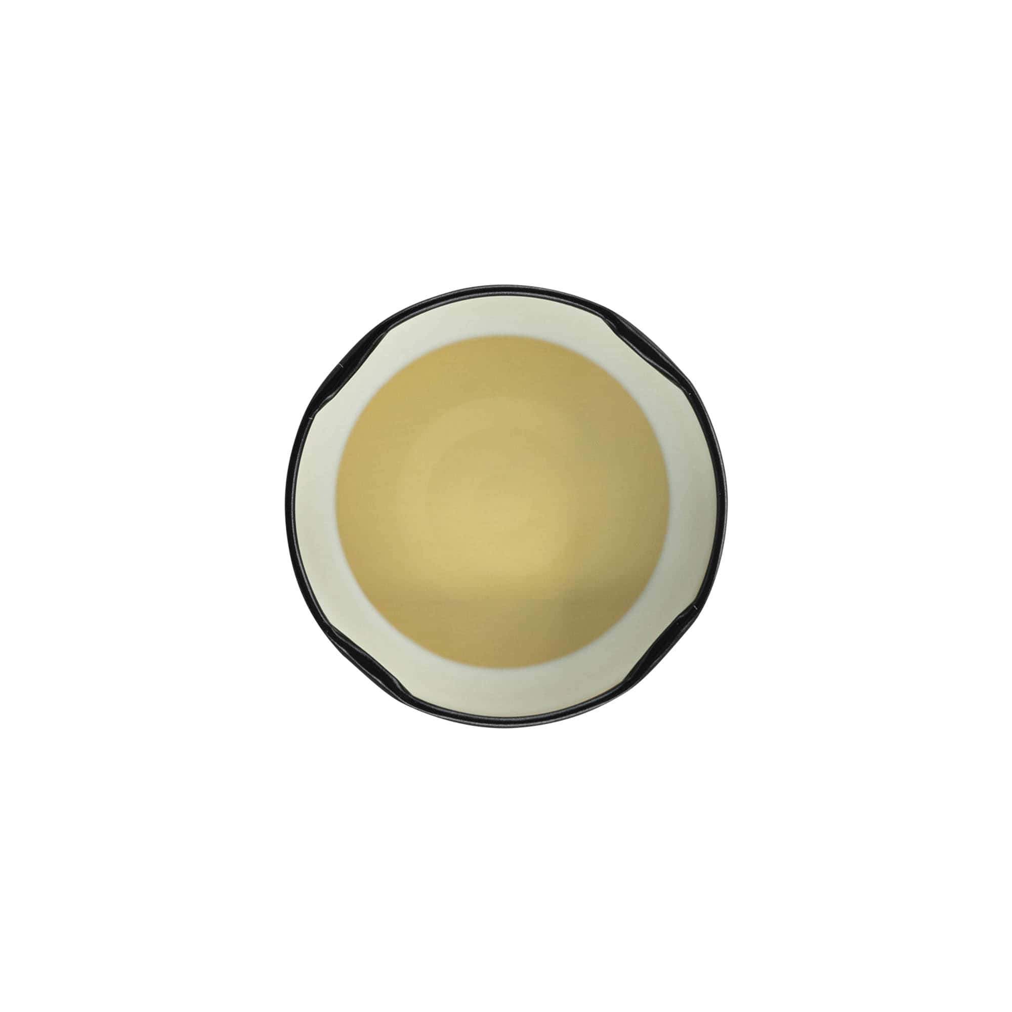 Derin Vidalı Kapak, Beyaz Teneke, Siyah, Ağız için: Deep-TO 66