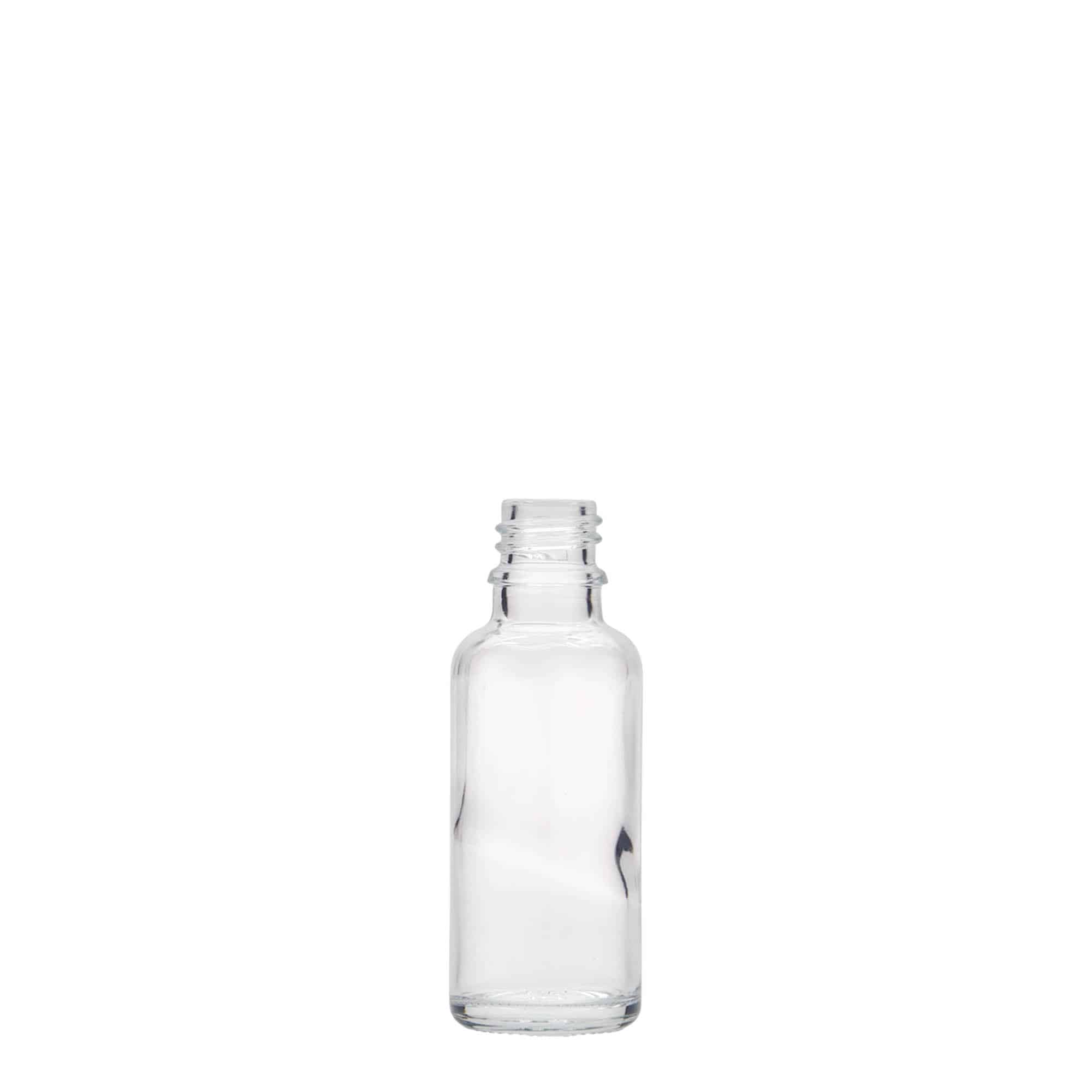 30 ml tıbbi şişe, cam, ağız: DIN 18 30 ml tıbbi şişe, cam, ağız: DIN 18
