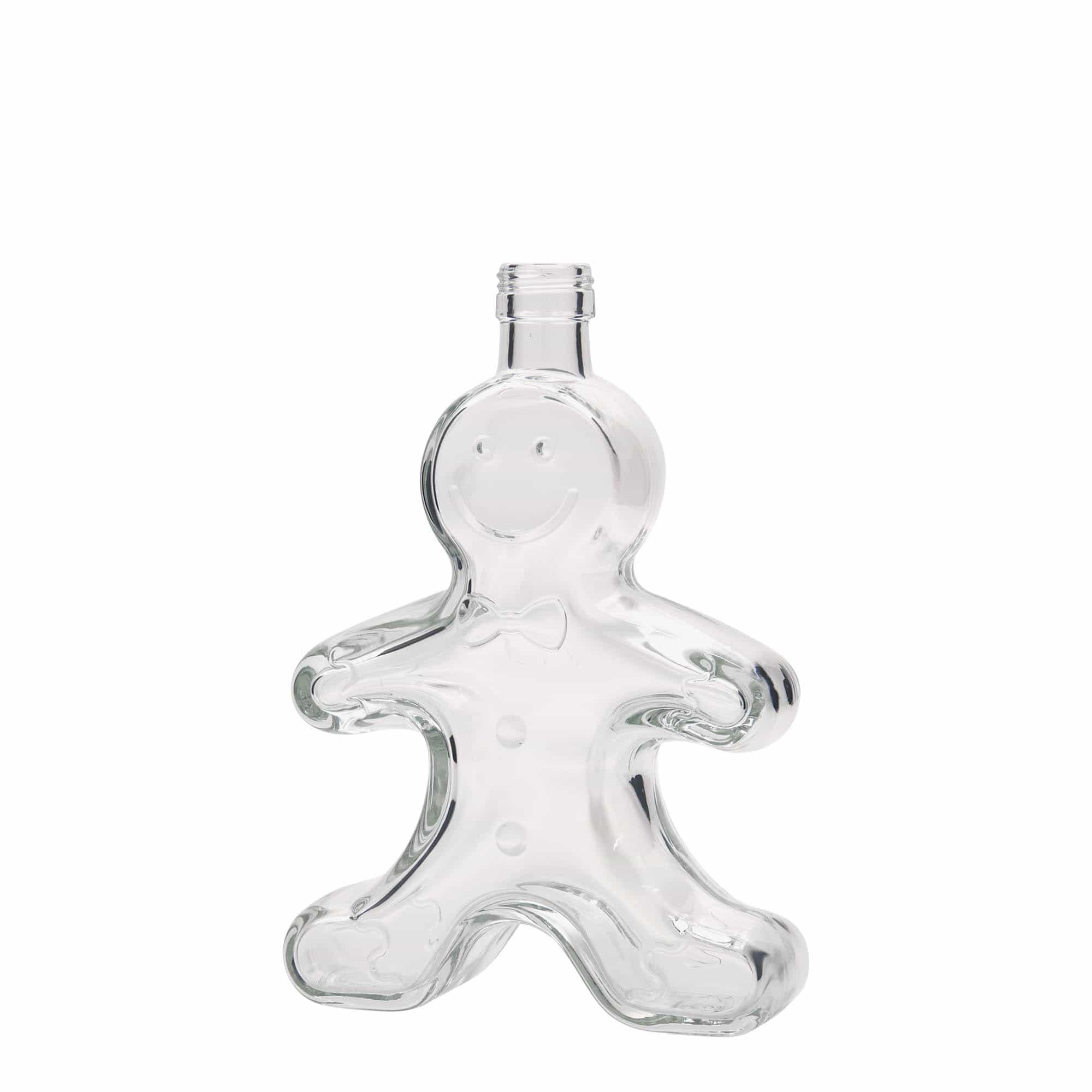 250 ml Cam şişe 'Lebkuchenmann', Ağız: PP 24 250 ml Cam şişe 'Lebkuchenmann', Ağız: PP 24