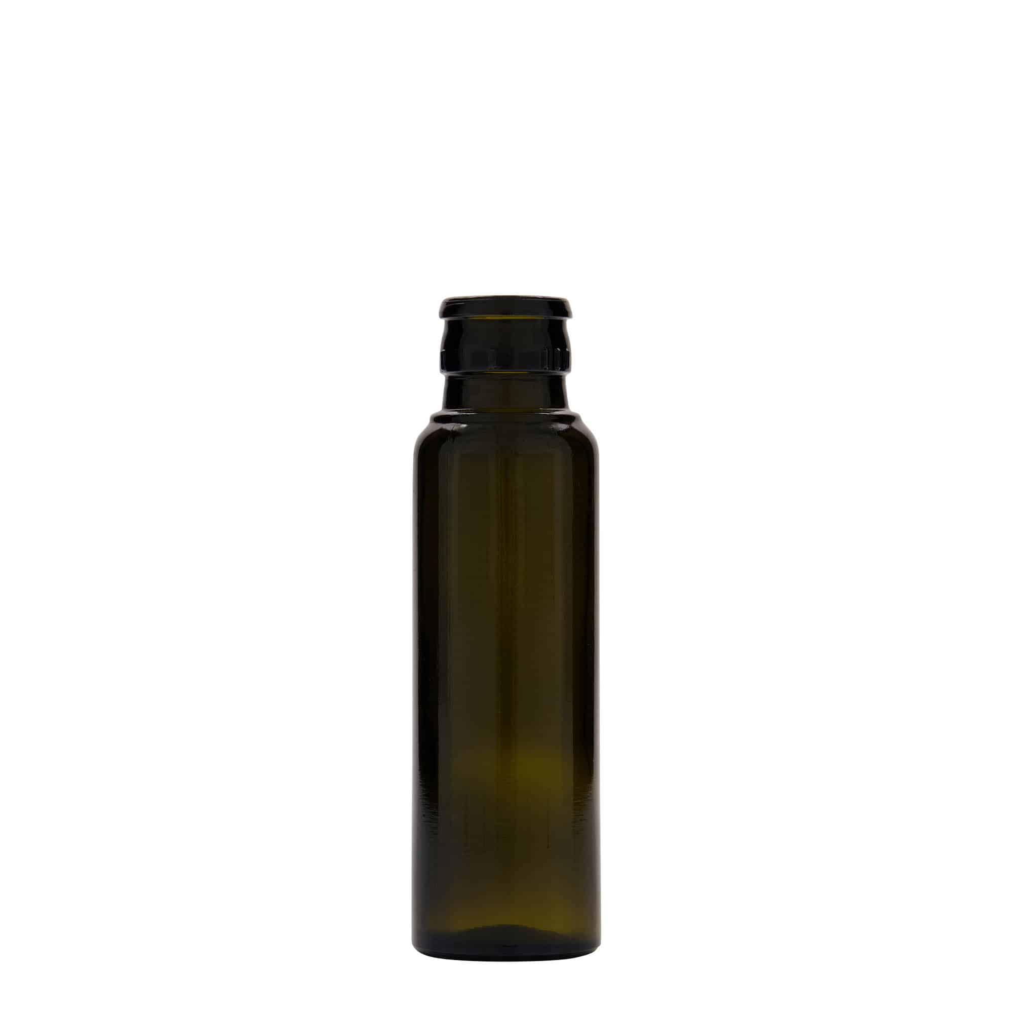 100 ml Sirke-/Yağ Şişesi 'Willy New', Cam, antik yeşil, Ağız: DOP 100 ml Sirke-/Yağ Şişesi 'Willy New', Cam, antik yeşil, Ağız: DOP