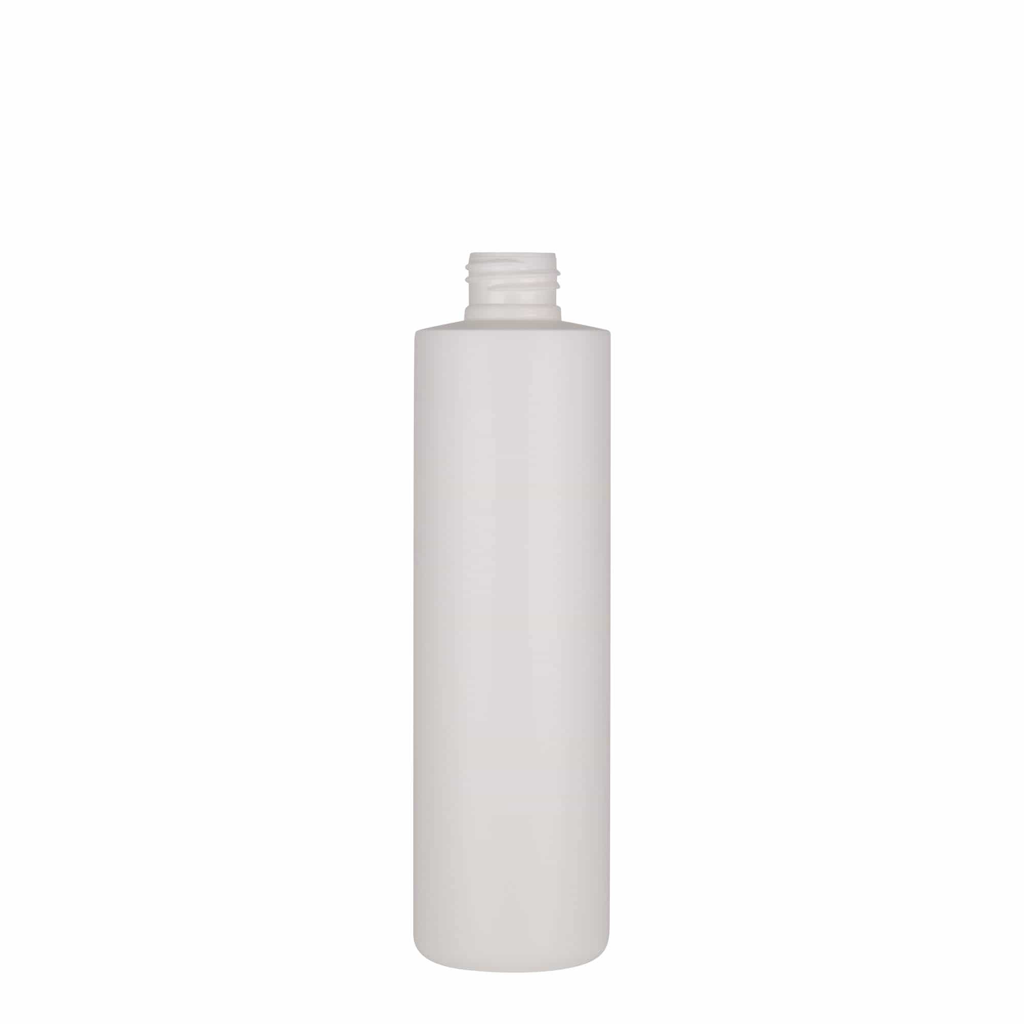 250 ml plastik şişe 'Pipe', Yeşil HDPE, beyaz, ağız: 24/410 250 ml plastik şişe 'Pipe', Yeşil HDPE, beyaz, ağız: 24/410