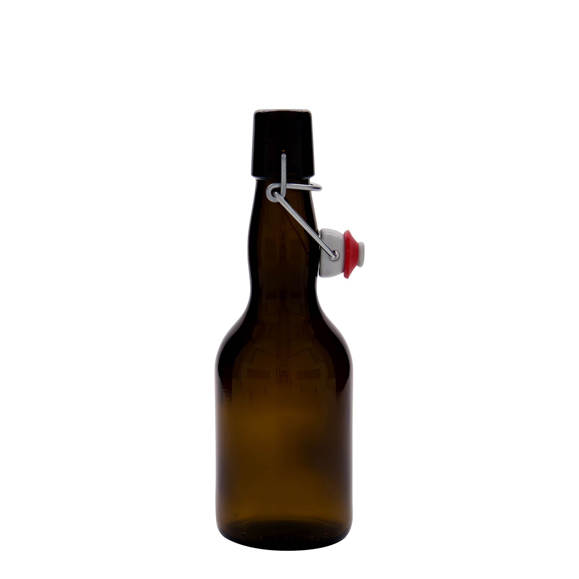 330 ml Bira Şişesi Boyunlu, Cam, Kahverengi, Ağız: Mandallı Kapatma
