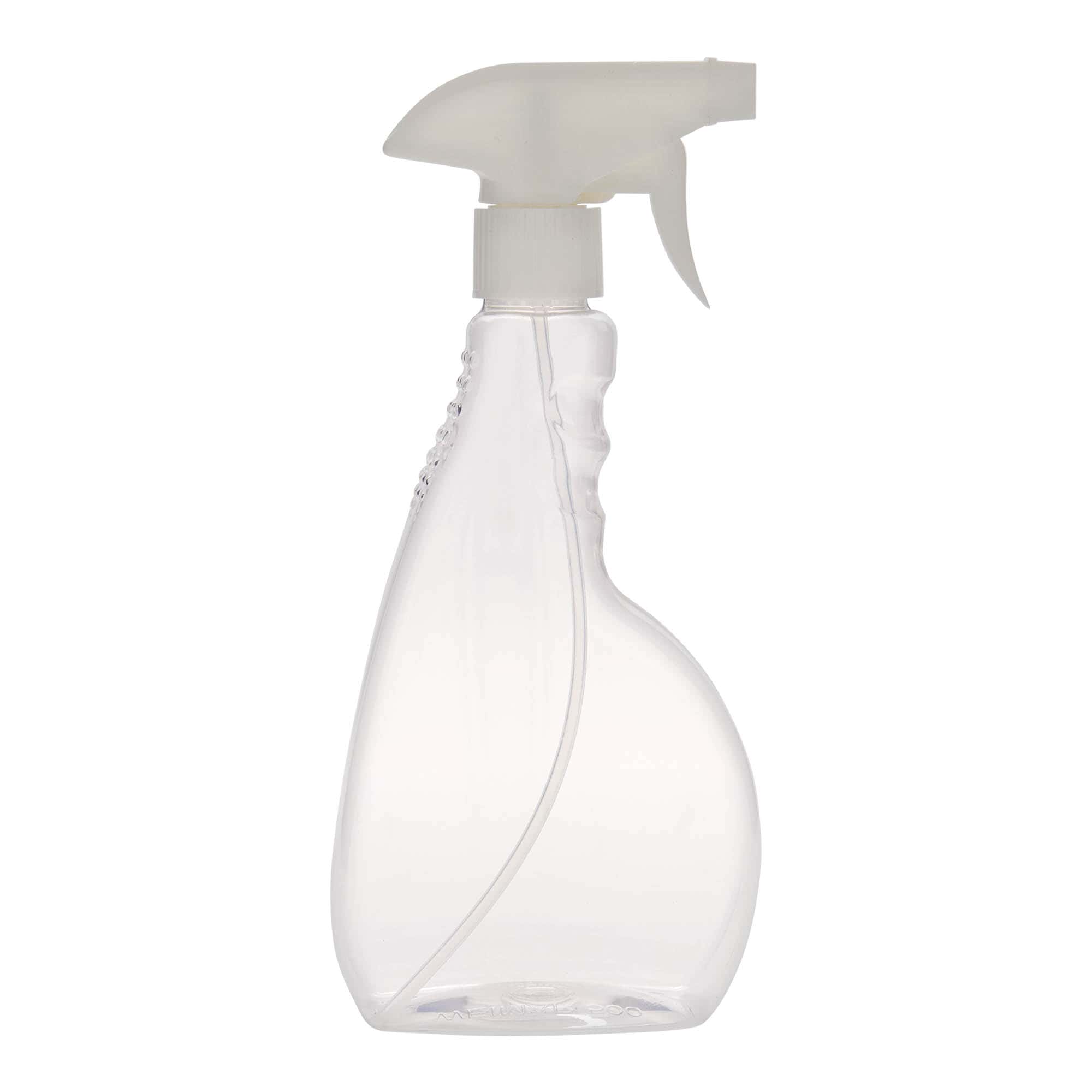 500 ml PET sprey şişesi 'Piccobello', dikdörtgen, plastik, ağız: vidalı kapak