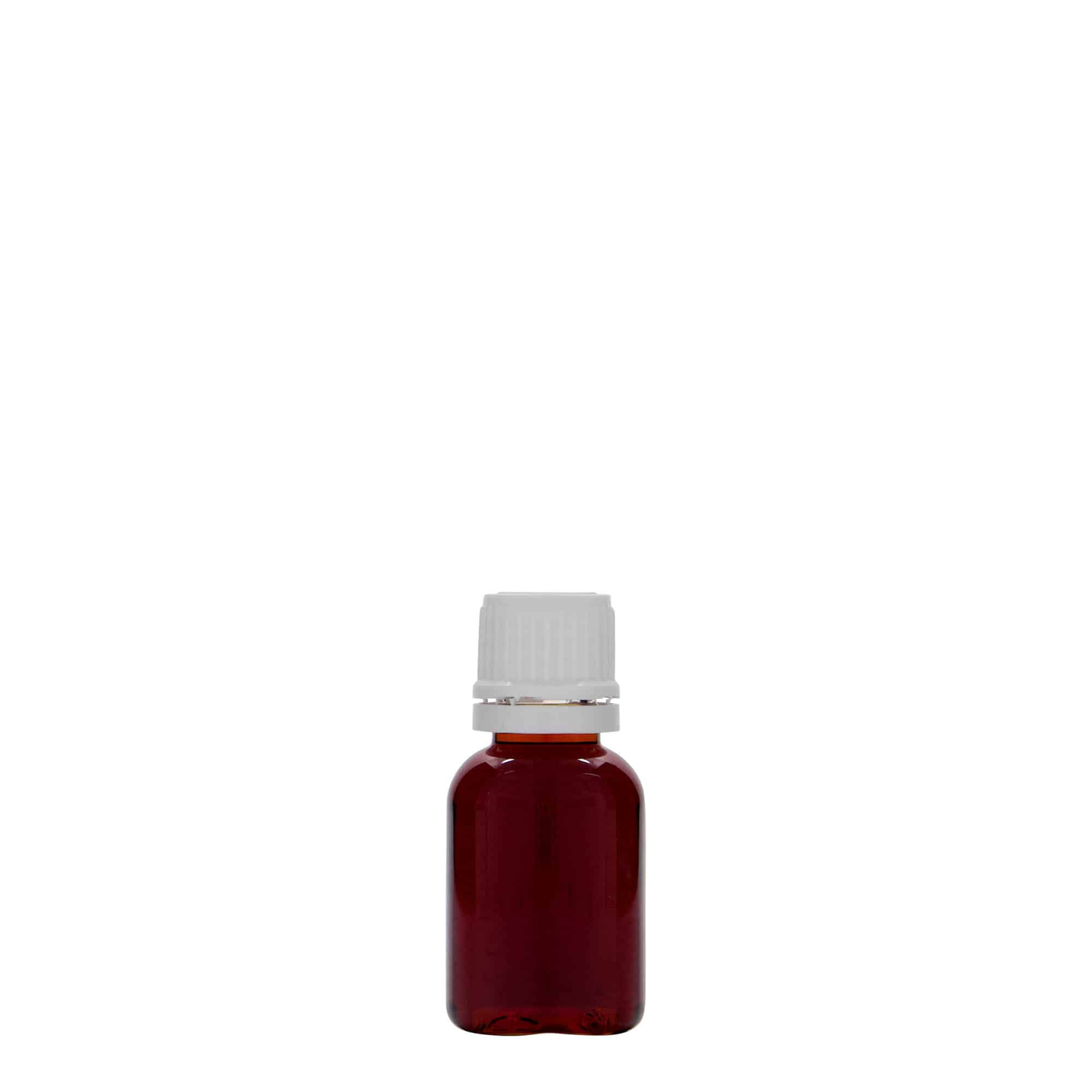 20 ml PET-Tıp Şişesi 'Easy Living', Plastik, Ağız: DIN 18