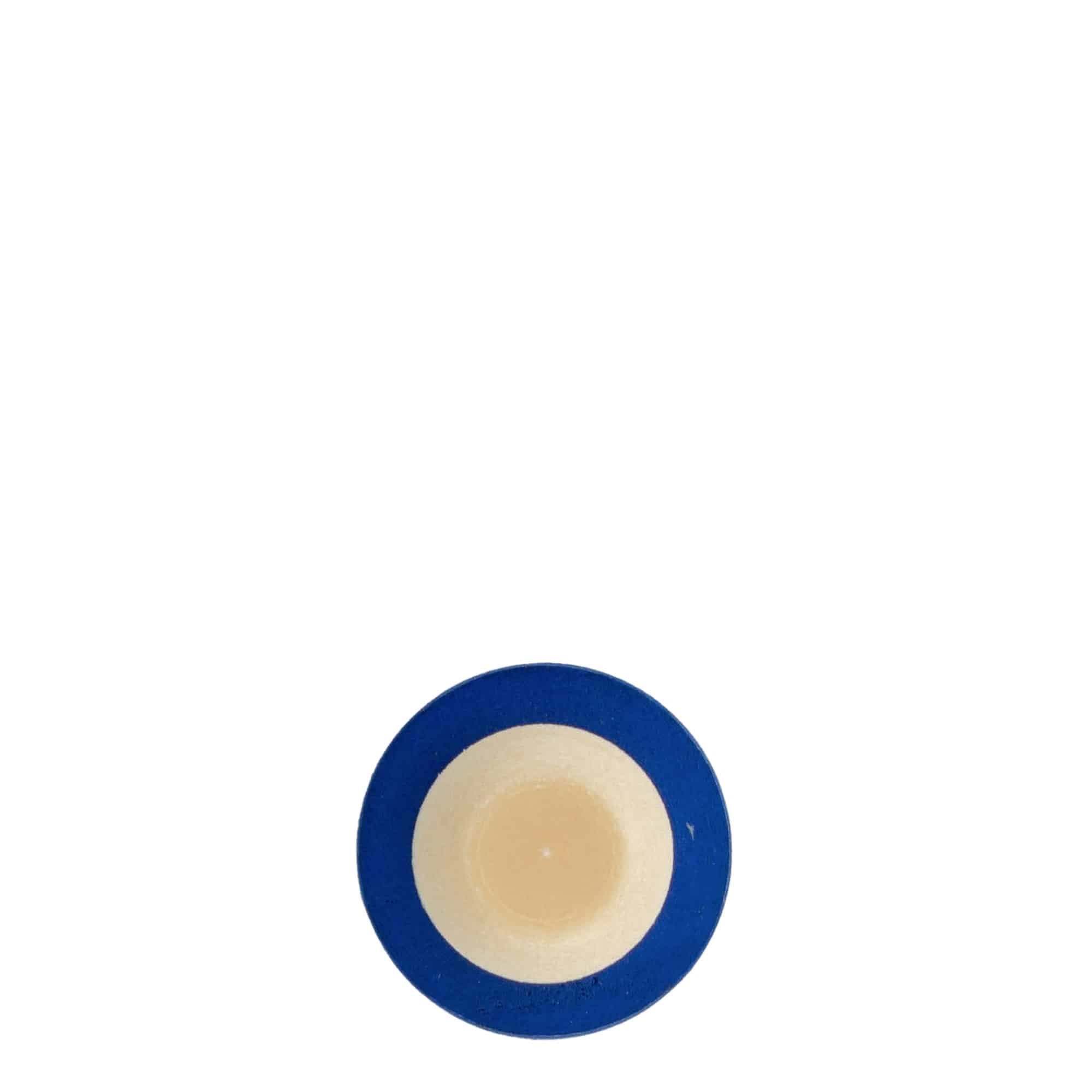 Sap mantarı 19 mm, Ahşap/Plastik, mavi, ağız için: Mantar