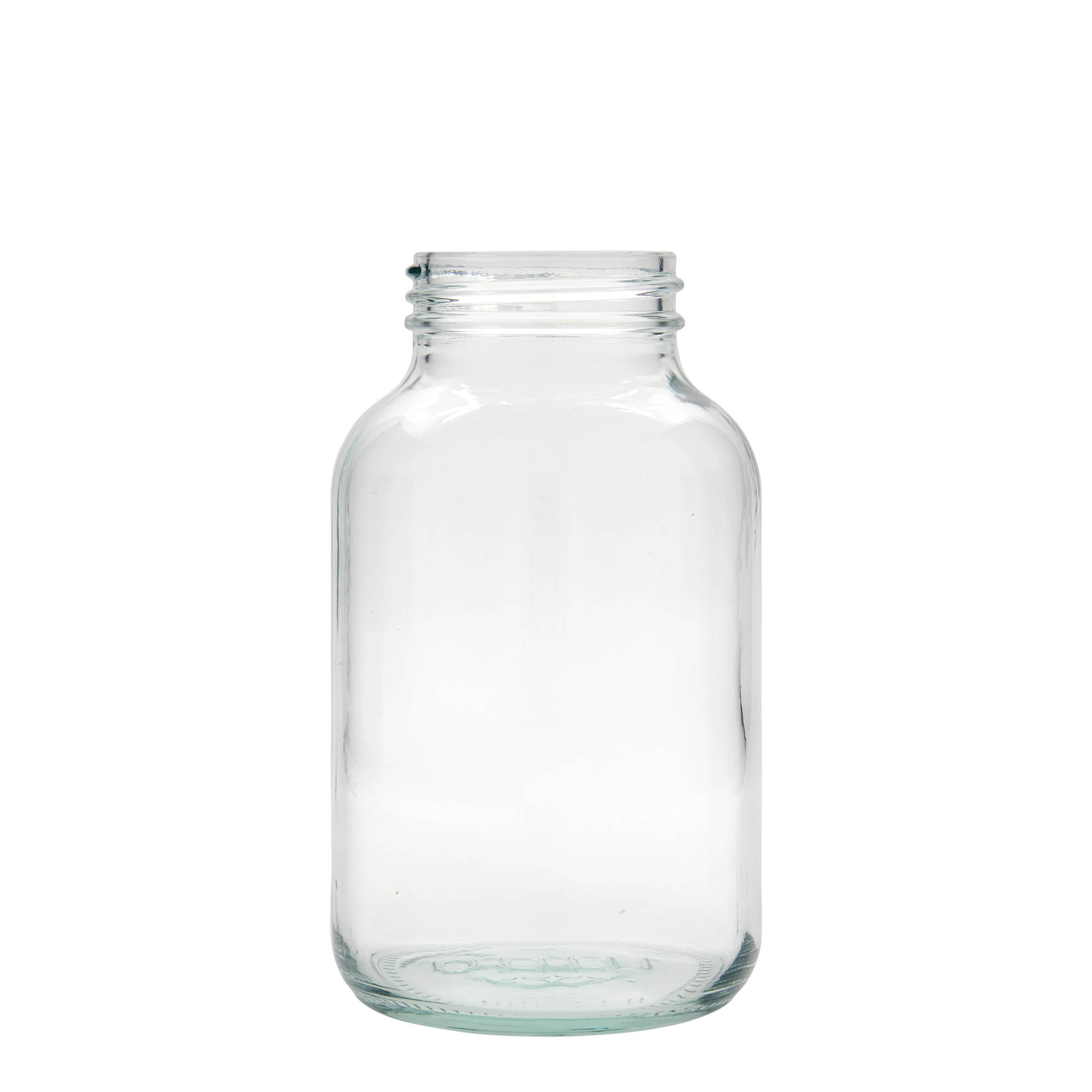 1.000 ml Geniş ağızlı cam, Ağız çapı: DIN 68
