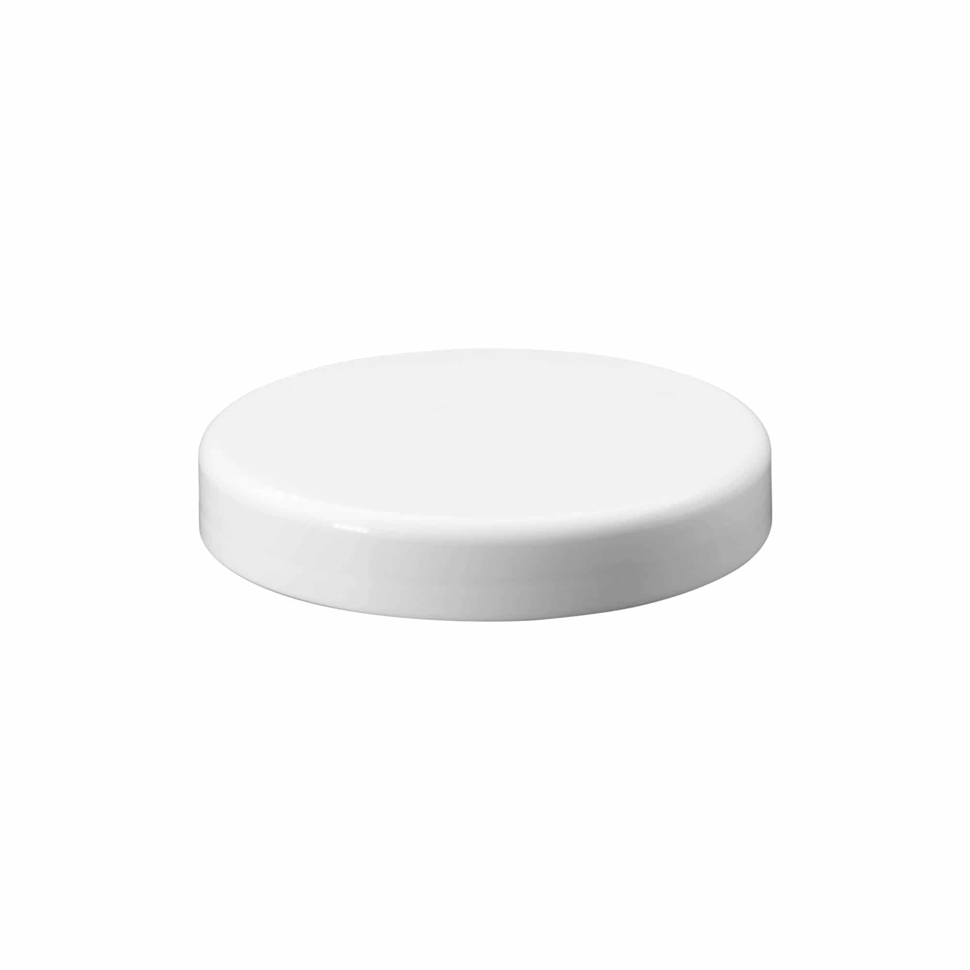 Vidalı kapak, PP plastik, beyaz, ağız çapı: 100/400 Vidalı kapak, PP plastik, beyaz, ağız çapı: 100/400
