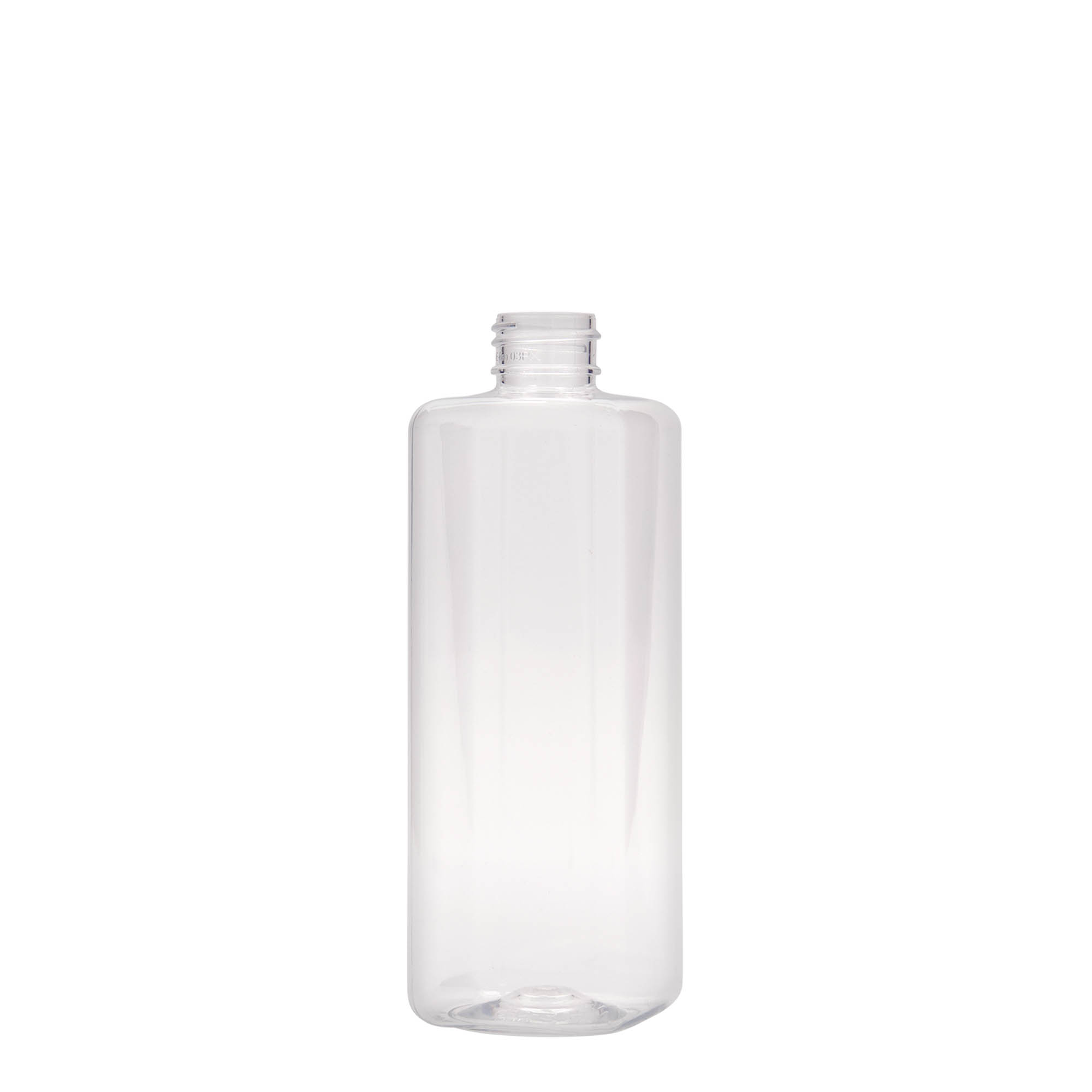 300 ml PET Şişe 'Karl', kare, plastik, ağız: 24/410
