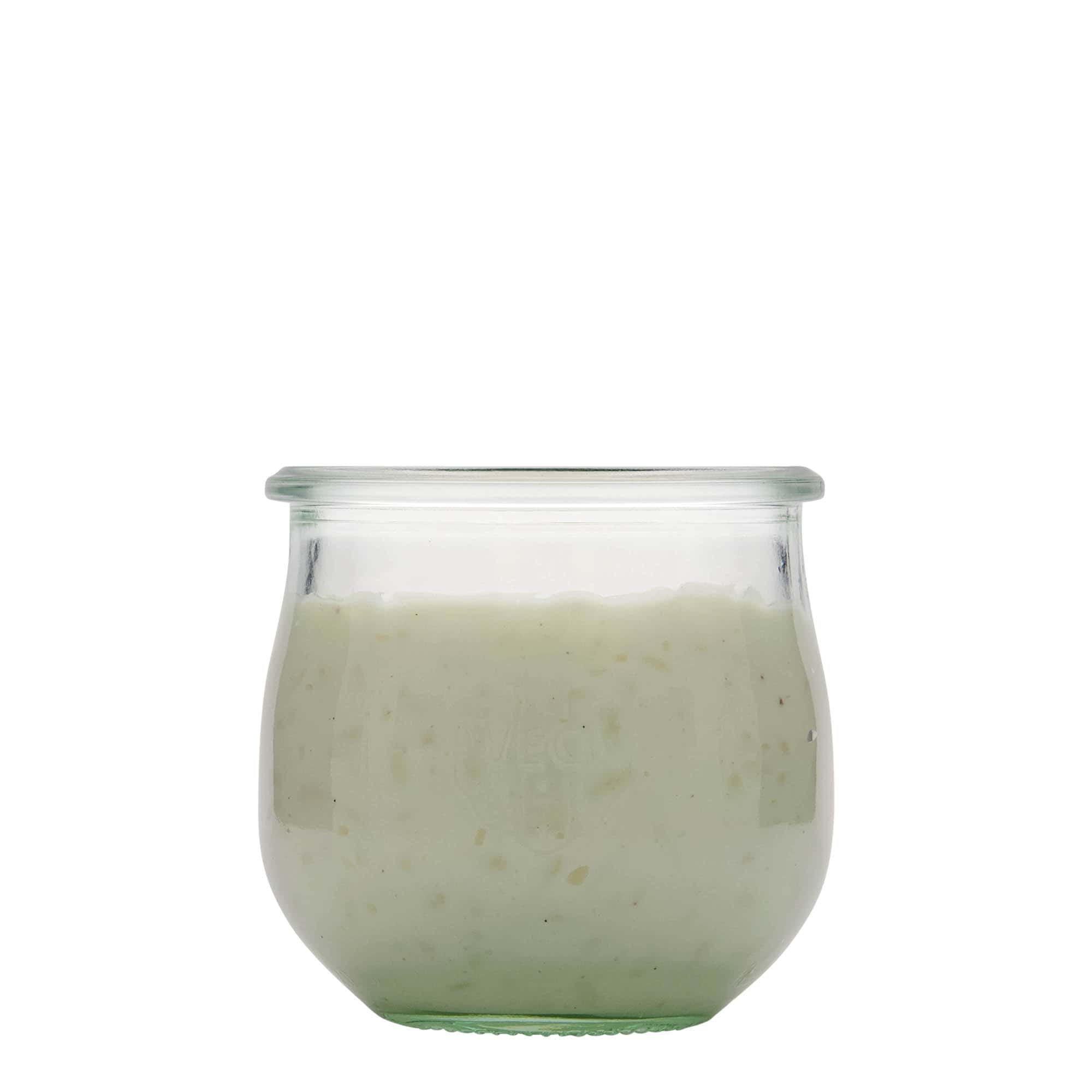 370 ml WECK-Tulipanglas, Ağız: Yuvarlak Kenar