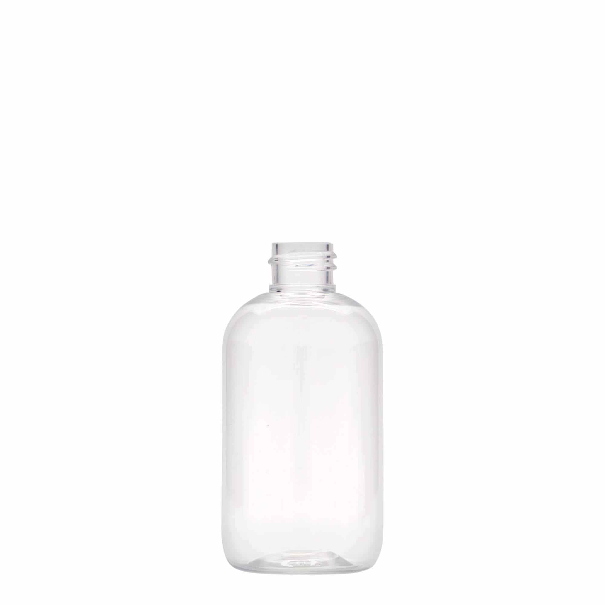 100 ml PET Şişe 'Boston', Plastik, Ağız: 20/410 100 ml PET Şişe 'Boston', Plastik, Ağız: 20/410