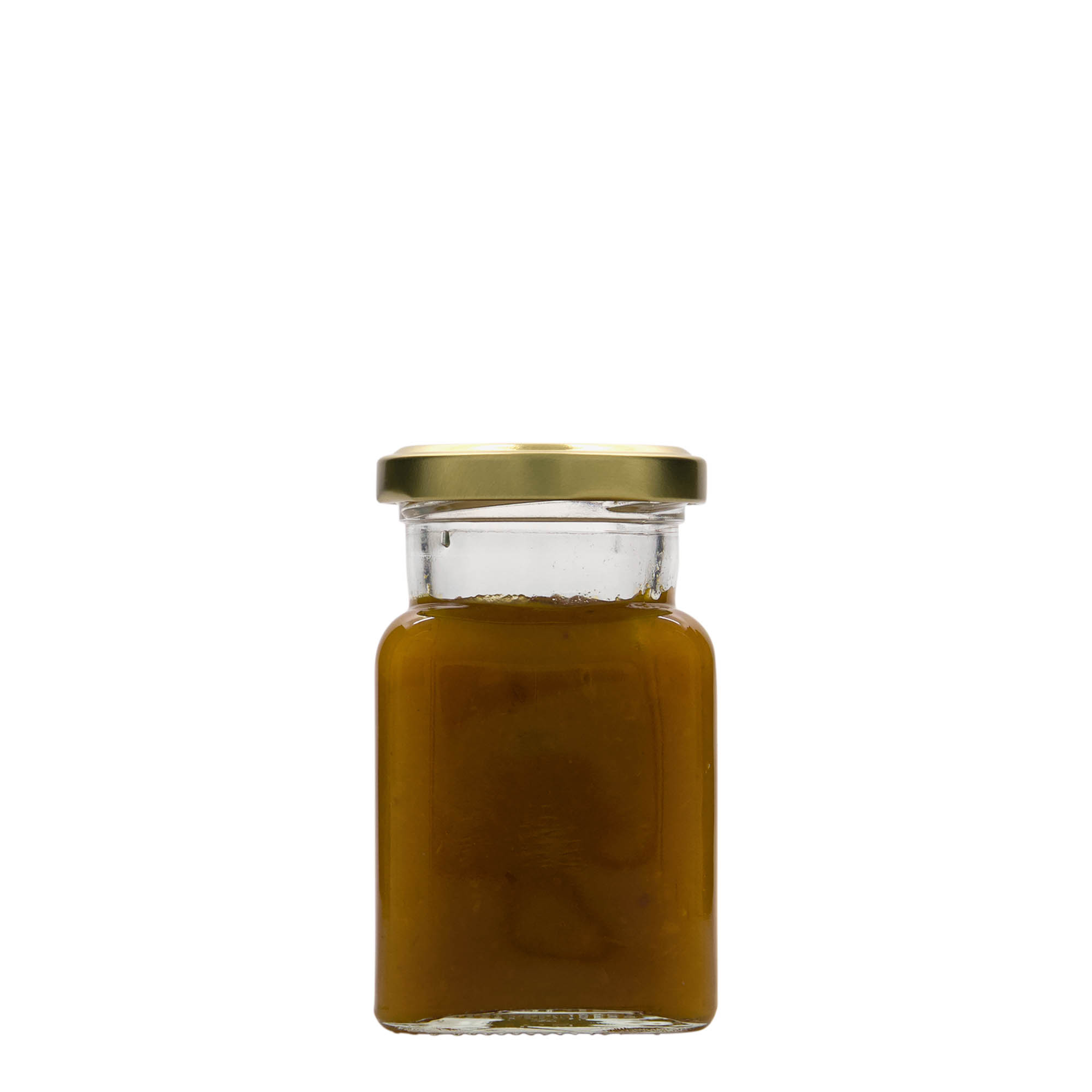 150 ml kare cam, ağız: vidalı kapak (TO 53)