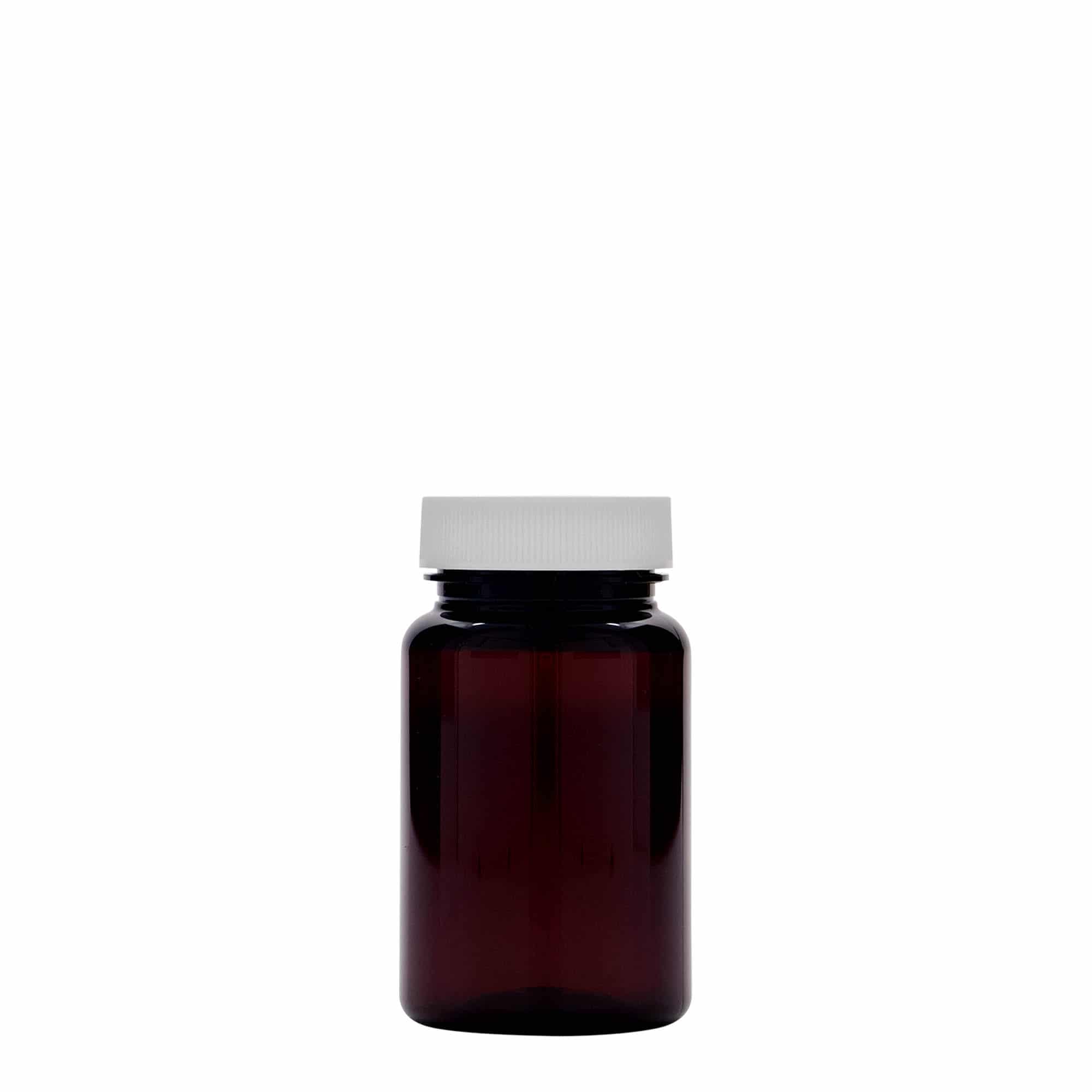 75 ml PET ambalaj, plastik, kahverengi, ağız: 38/400