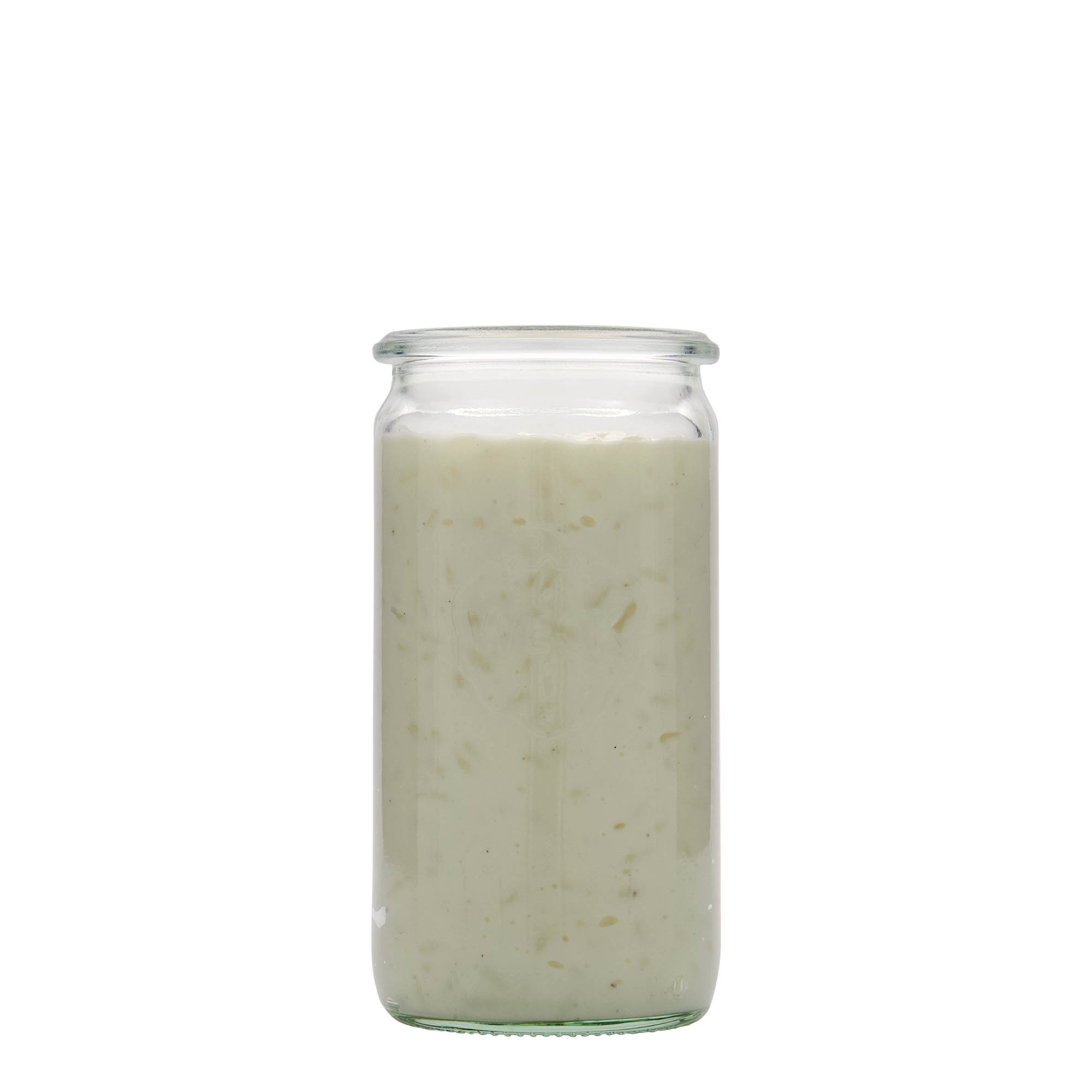 340 ml WECK silindir kavanoz, ağız: yuvarlak kenar