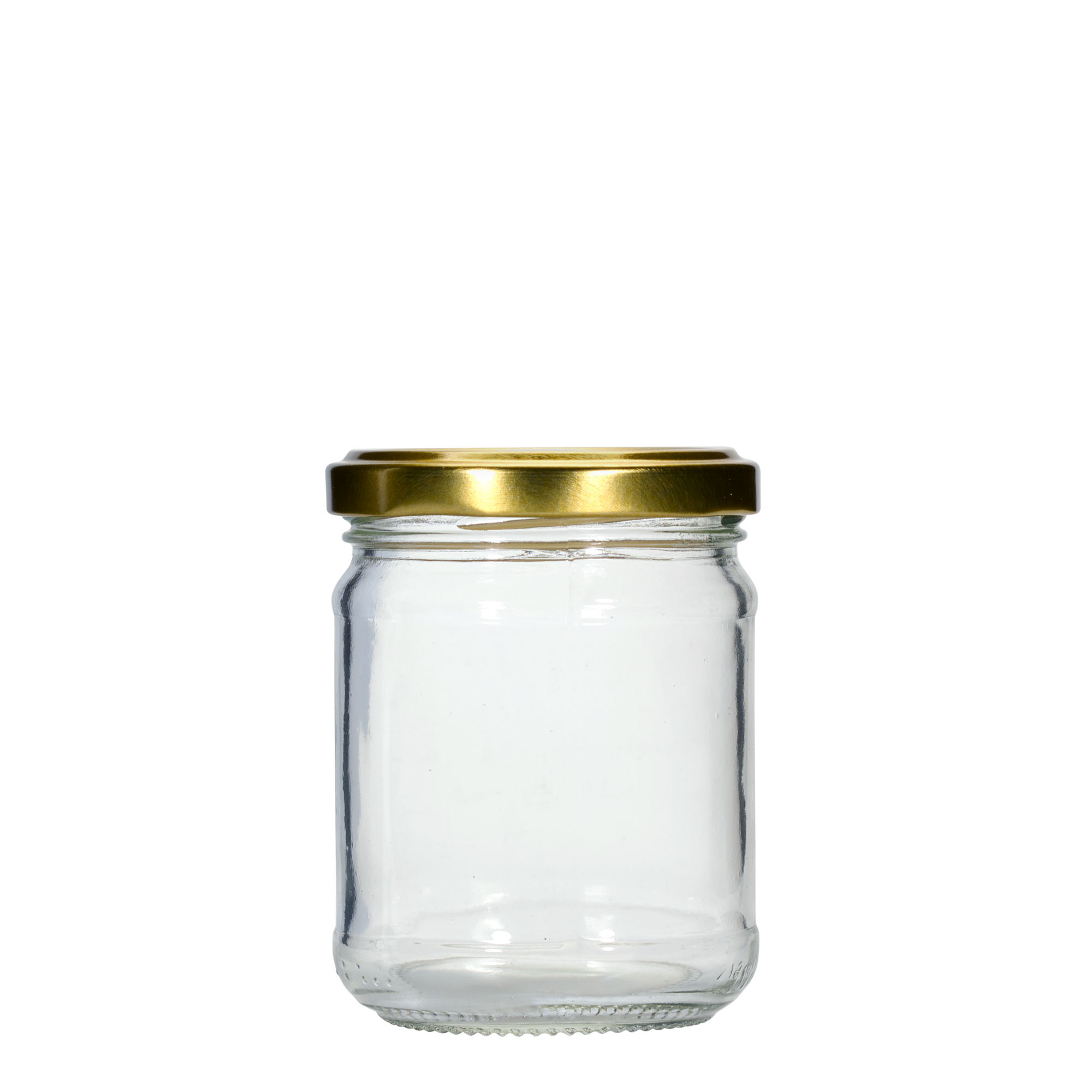 212 ml Yuvarlak Cam, Ağız: Vidalı Kapak (TO 63)