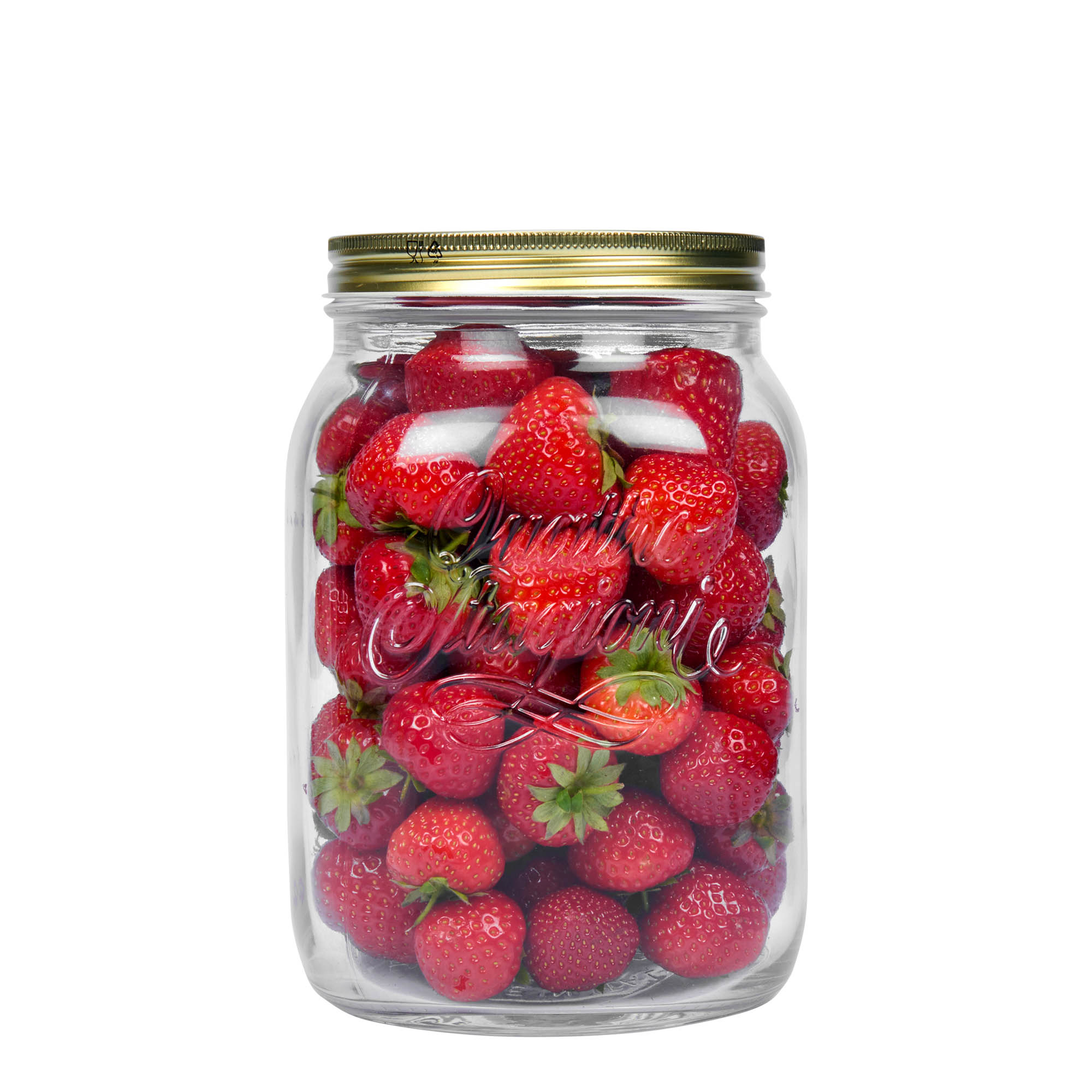 2.000 ml Cam 'Quattro Stagioni', Ağız: Vidalı kapak 2.000 ml Cam 'Quattro Stagioni', Ağız: Vidalı kapak