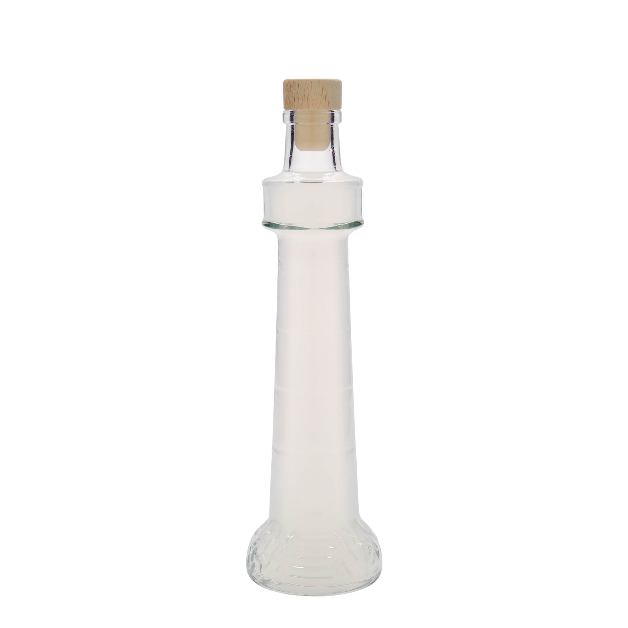 200 ml cam şişe 'Leuchtturm', ağız: mantar 200 ml cam şişe 'Leuchtturm', ağız: mantar