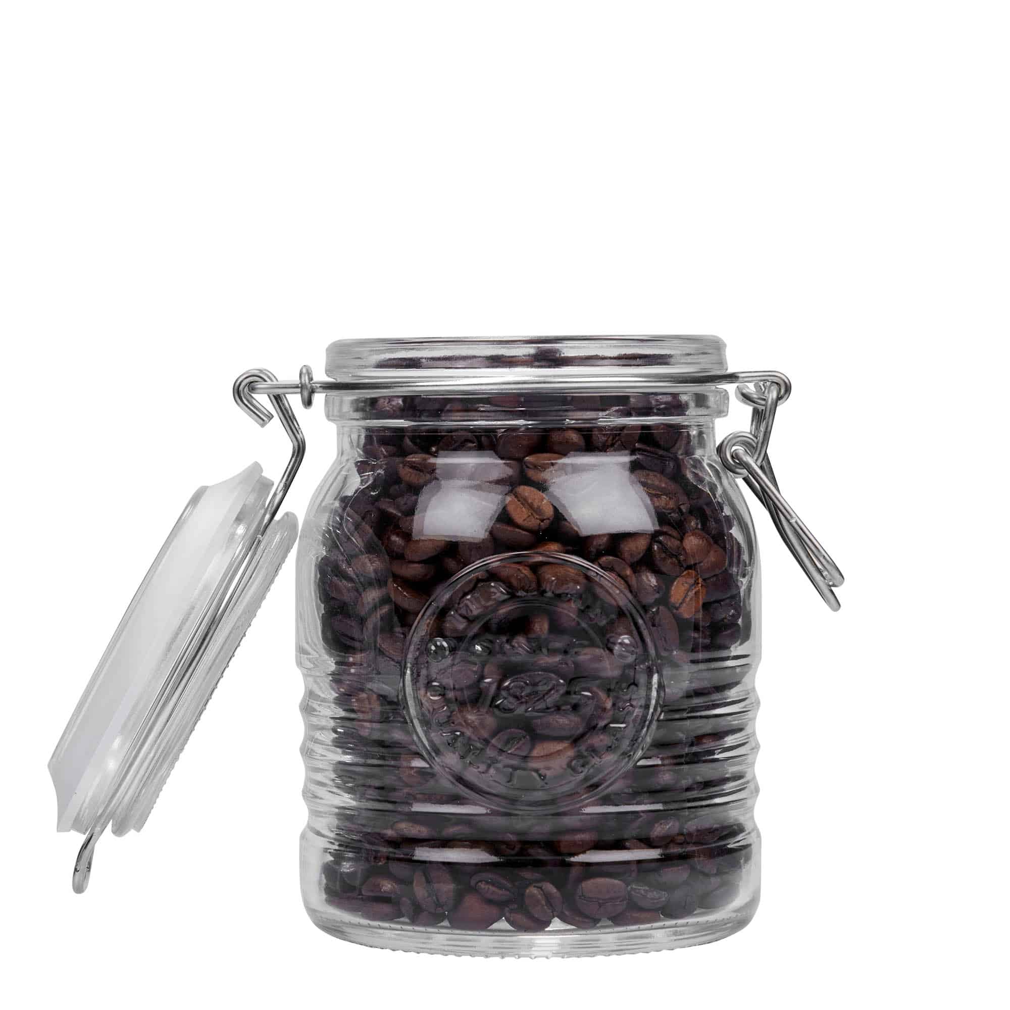 500 ml Tel Mandallı Kavanoz 'Officina 1825', Ağız: Tel Mandallı Kapatma