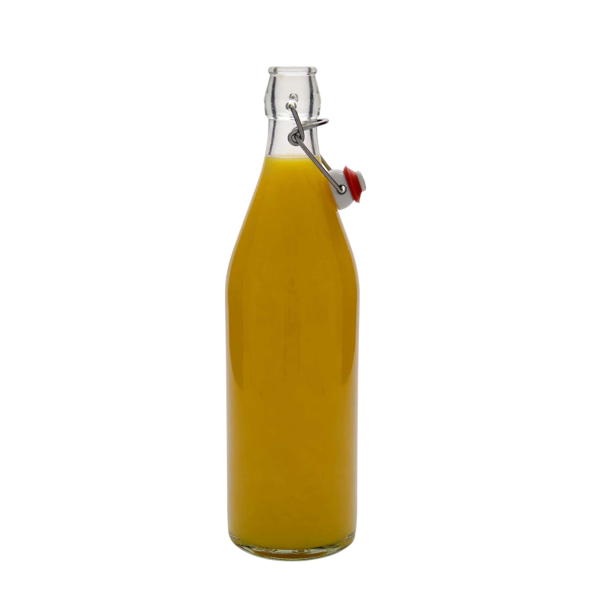 1.000 ml cam şişe 'Giara', ağız: kelepçeli kapak