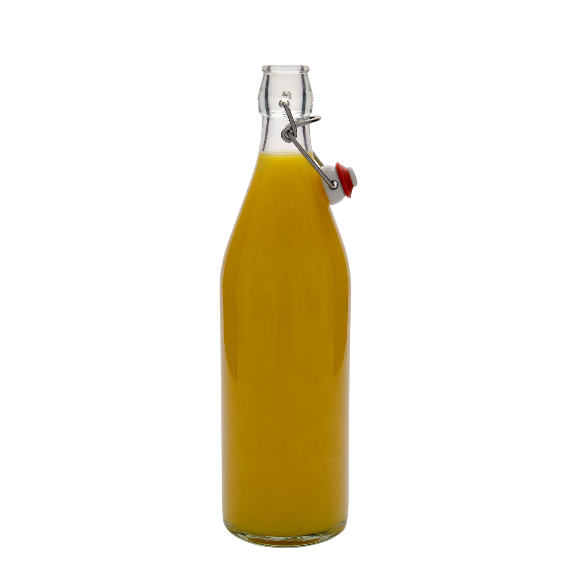 1.000 ml cam şişe 'Giara', ağız: kelepçeli kapak