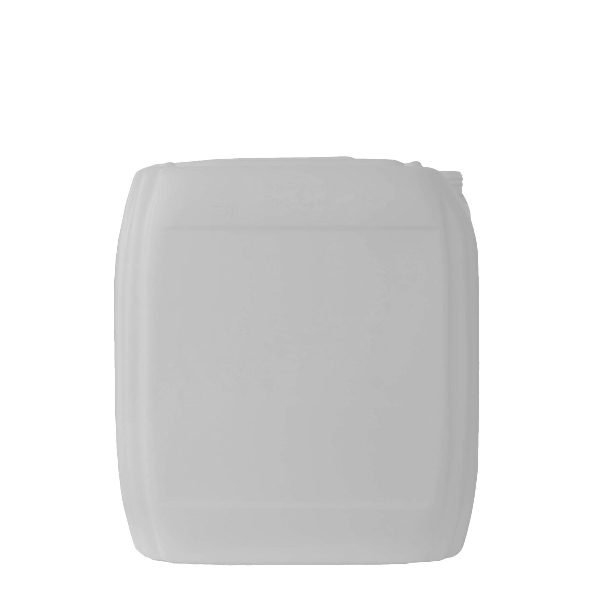 30 l Kanister, dikdörtgen, HDPE plastik, doğal, ağız: ND 60 30 l Kanister, dikdörtgen, HDPE plastik, doğal, ağız: ND 60
