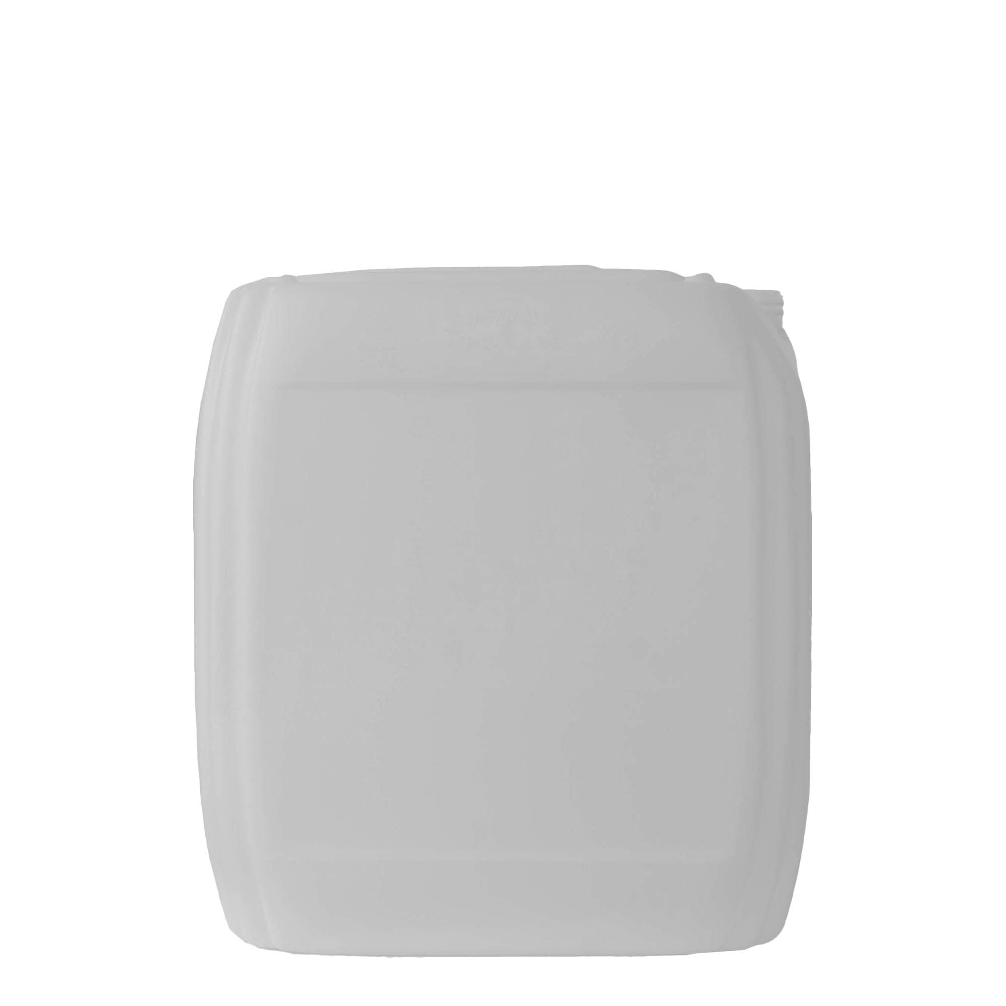 30 l Kanister, dikdörtgen, HDPE plastik, doğal, ağız: ND 60