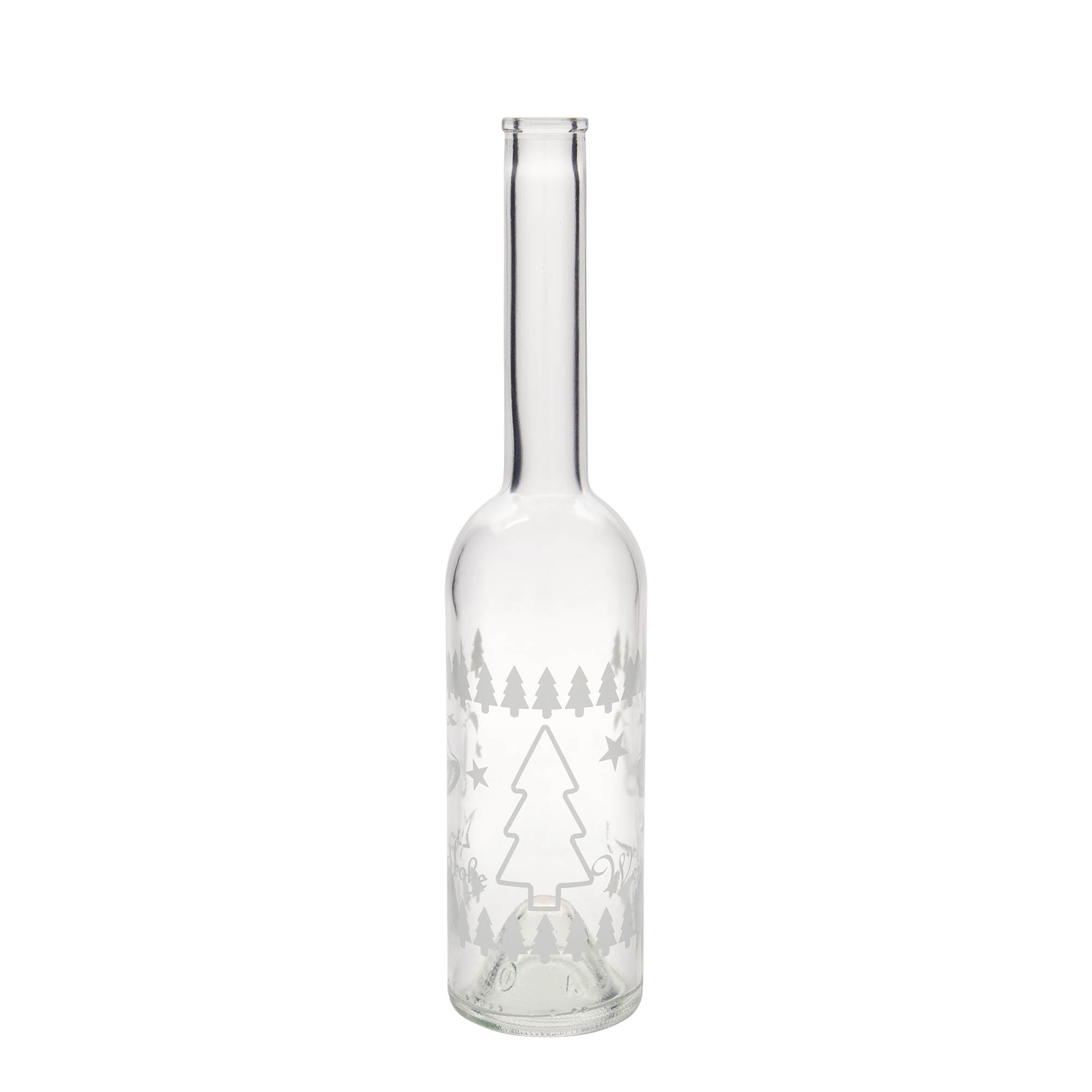 500 ml Cam şişe 'Opera', Motif: Klasik Noel, Ağız: Mantar 500 ml Cam şişe 'Opera', Motif: Klasik Noel, Ağız: Mantar