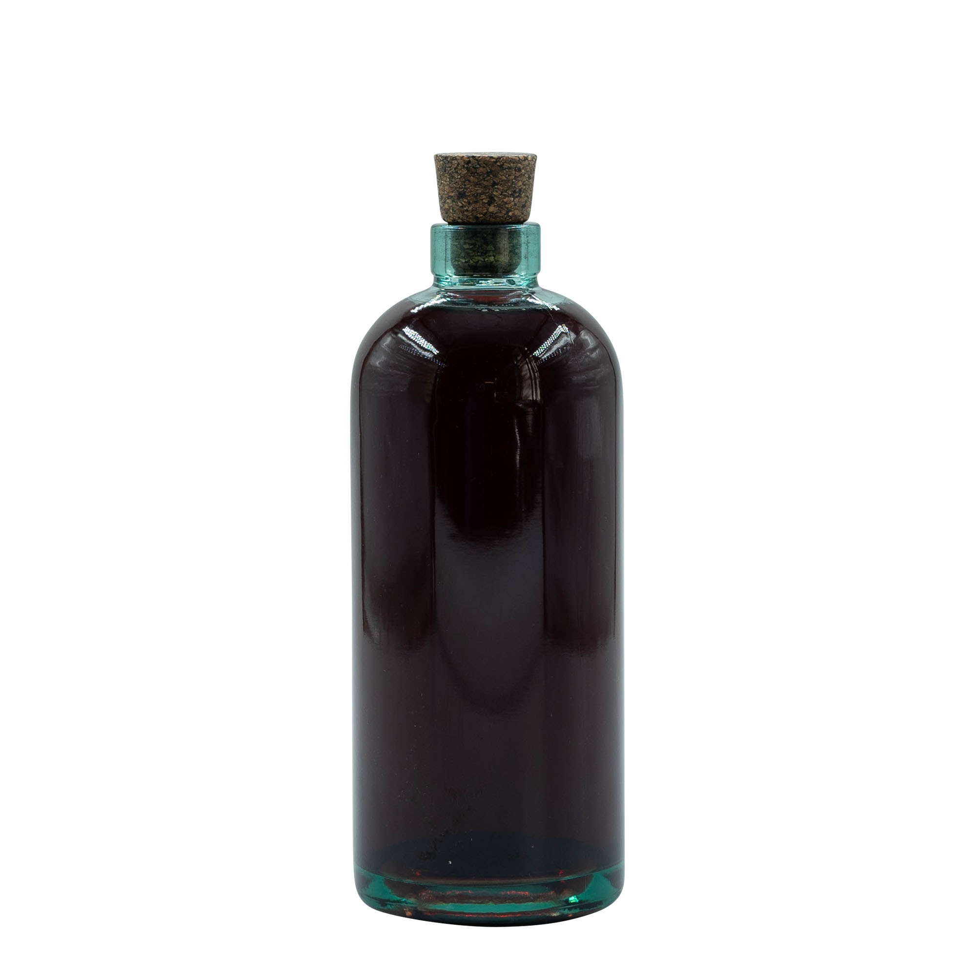 700 ml Cam şişe 'Farm', Ağız: Mantar
