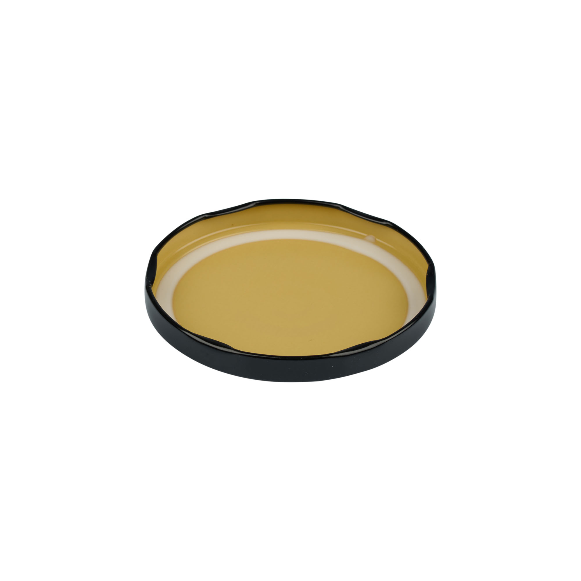 Twist-Off-Kapak, Beyaz Teneke, siyah, ağız için: TO 82 Twist-Off-Kapak, Beyaz Teneke, siyah, ağız için: TO 82