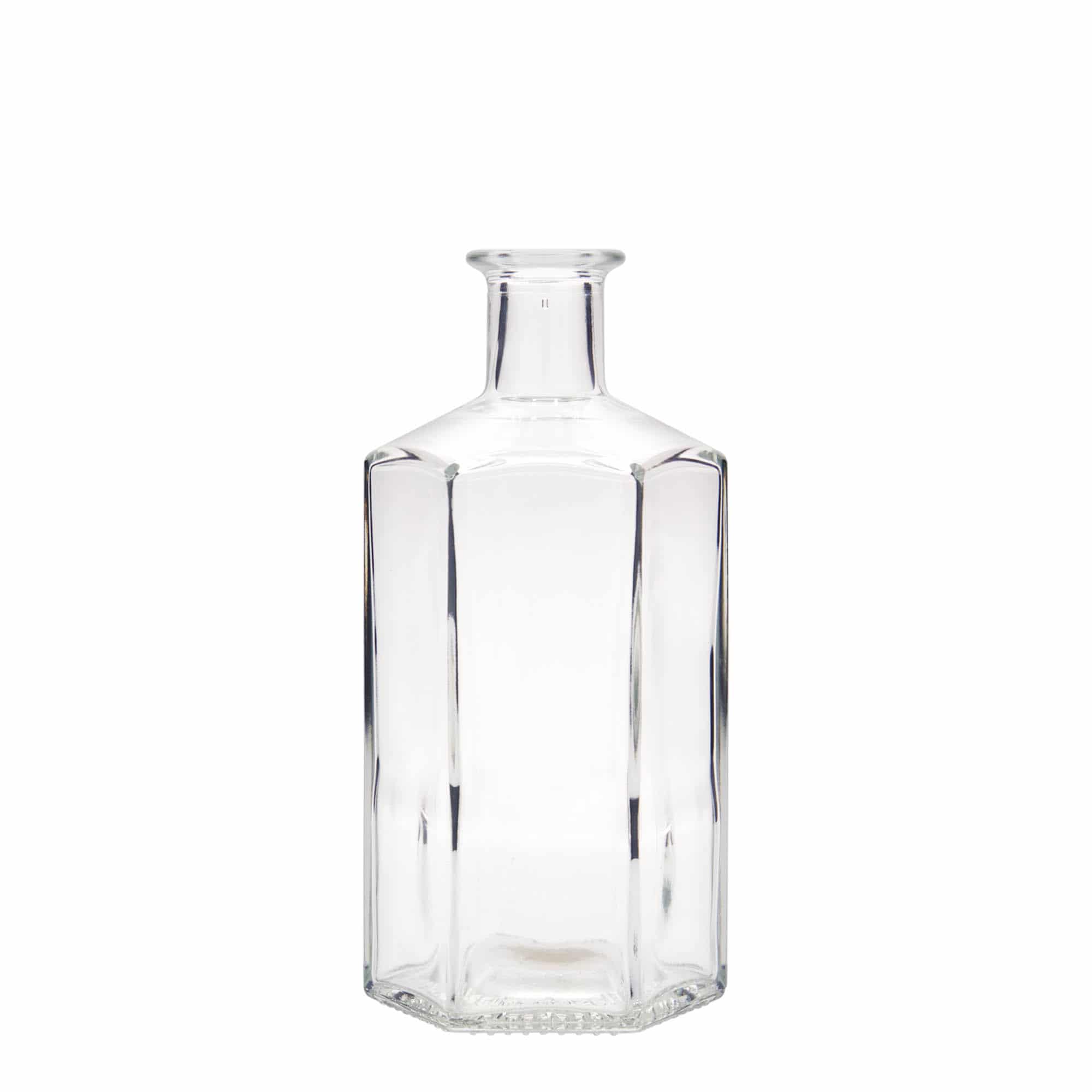 500 ml Cam Şişe Eczacı 'Jimmy', altıgen, Ağız: Tıpa 500 ml Cam Şişe Eczacı 'Jimmy', altıgen, Ağız: Tıpa