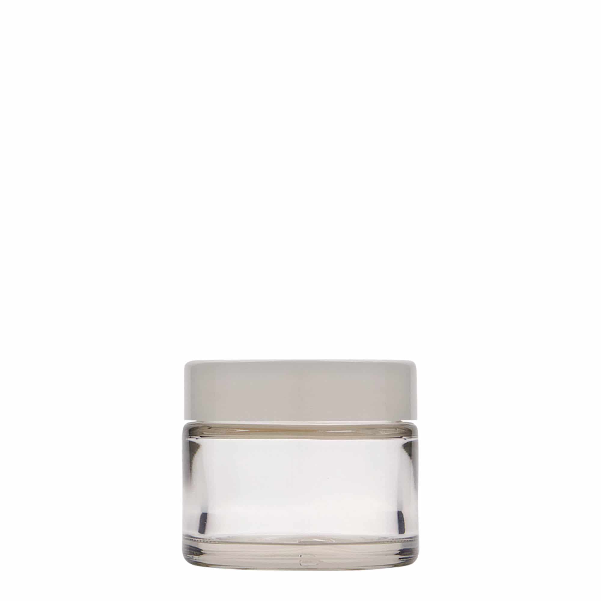 50 ml Kavanoz 'Beauty', Cam, Ağız: Vidalı kapak