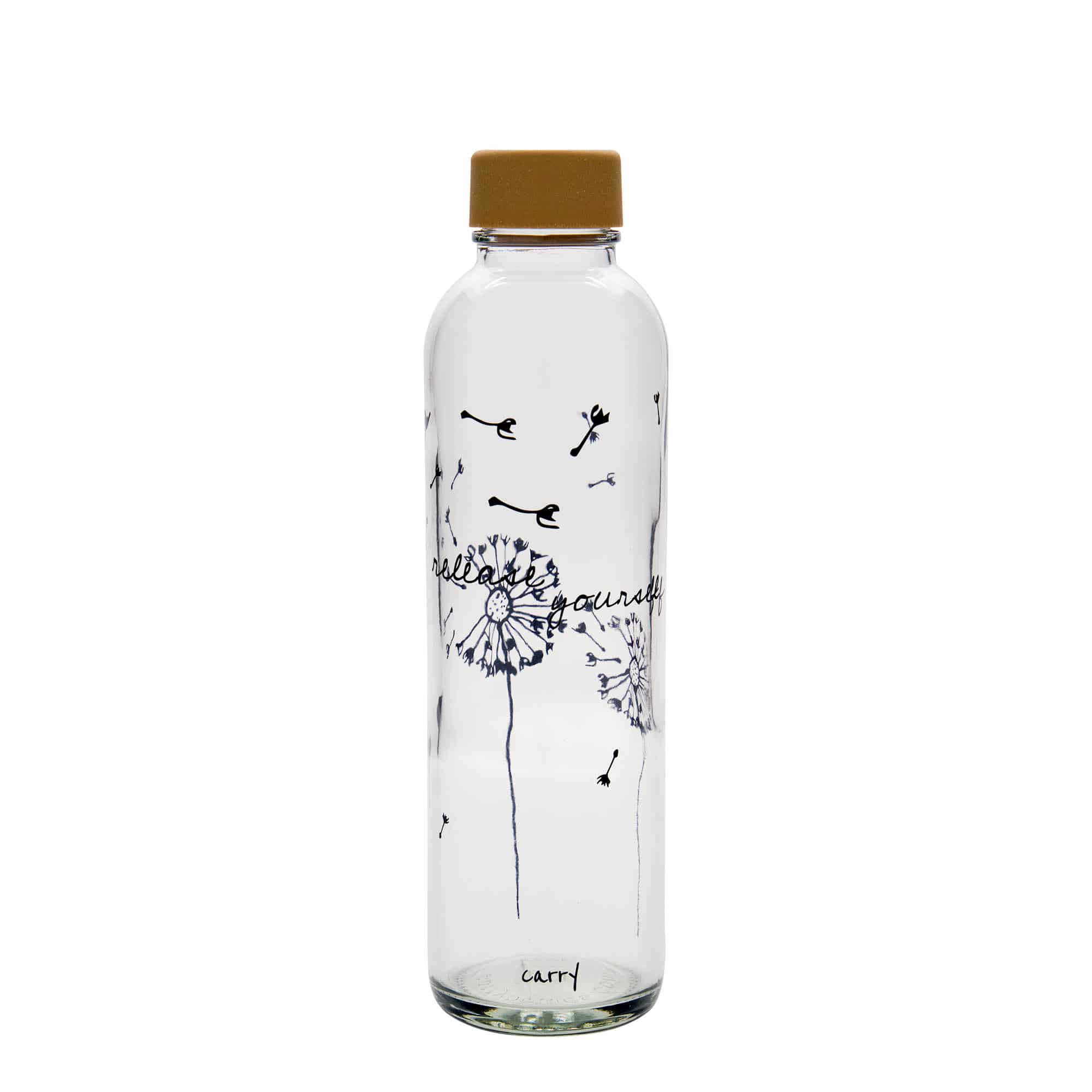 700 ml Taşıma Şişesi CARRY Bottle, Tasarım: Kendini Serbest Bırak, Ağız: Vidalı Kapak