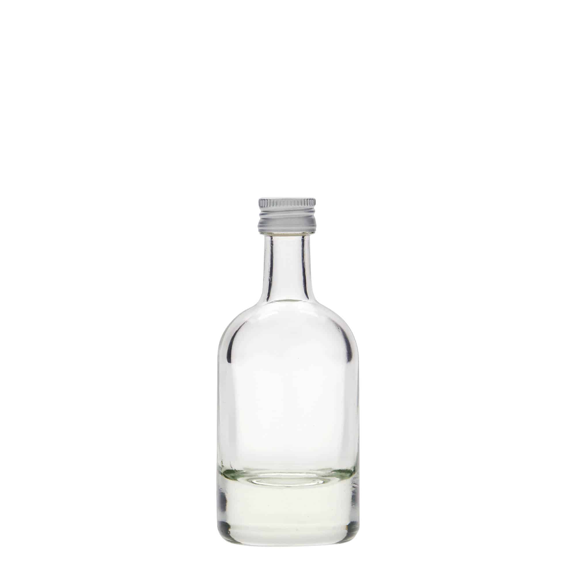 50 ml Cam şişe 'Linea Uno', Ağız: PP 18