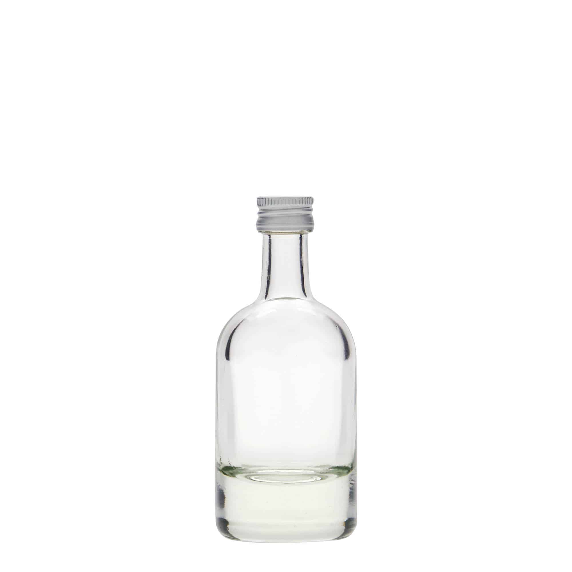 50 ml Cam şişe 'Linea Uno', Ağız: PP 18