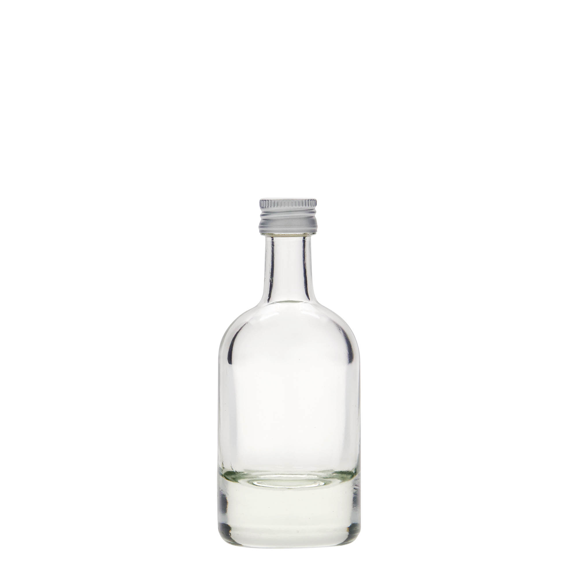 50 ml Cam şişe 'Linea Uno', Ağız: PP 18