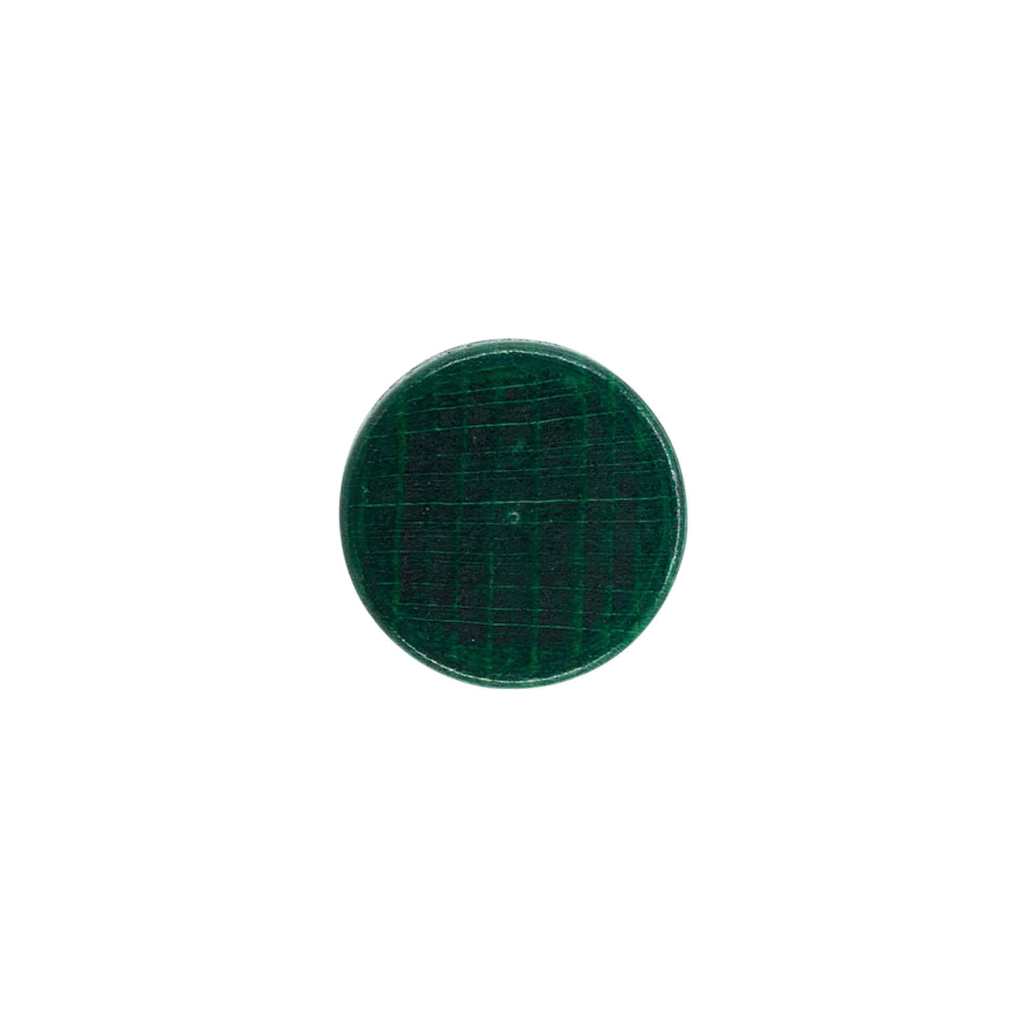 Sap mantarı 19 mm, ahşap/plastik, yeşil, ağız için: mantar