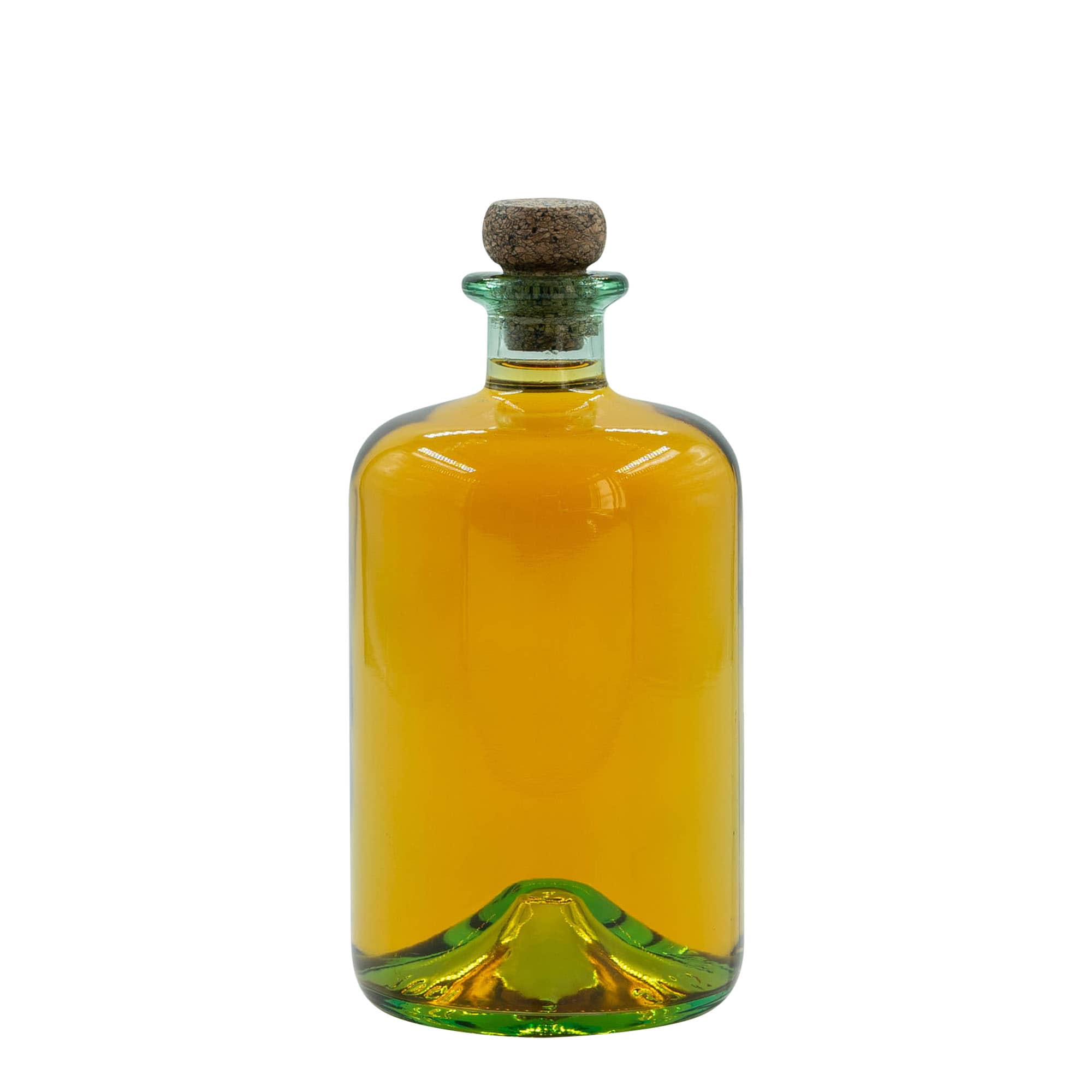 700 ml cam şişe 'Pharma', ağız: mantar
