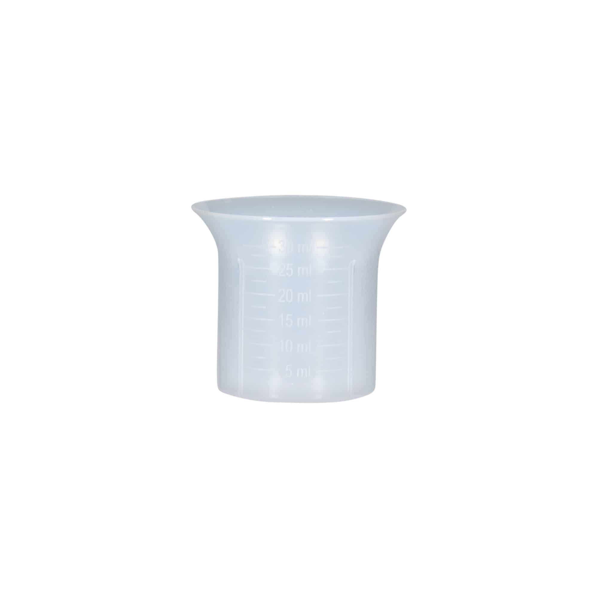 Ölçü kabı 5-30 ml, PP plastik