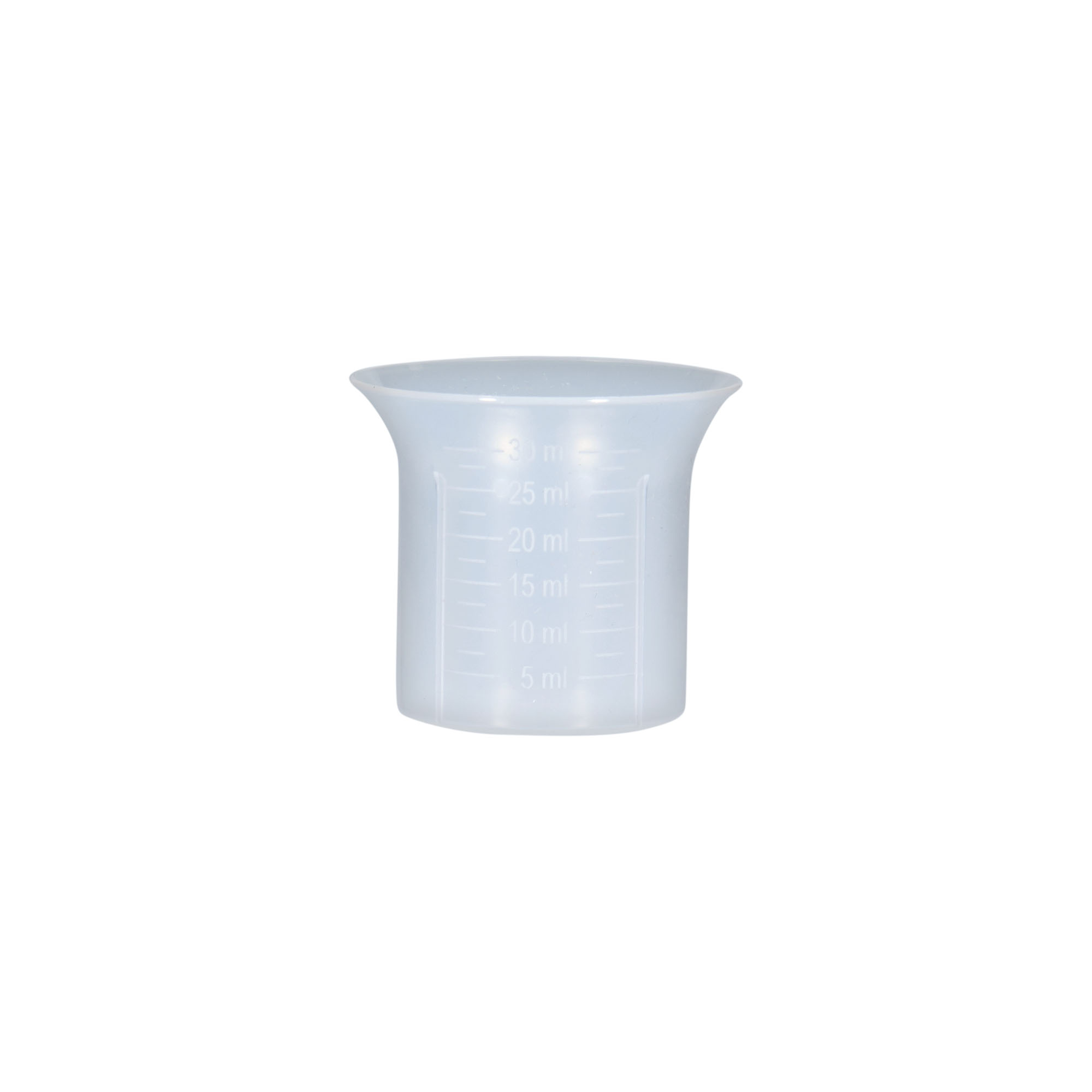 Ölçü kabı 5-30 ml, PP plastik