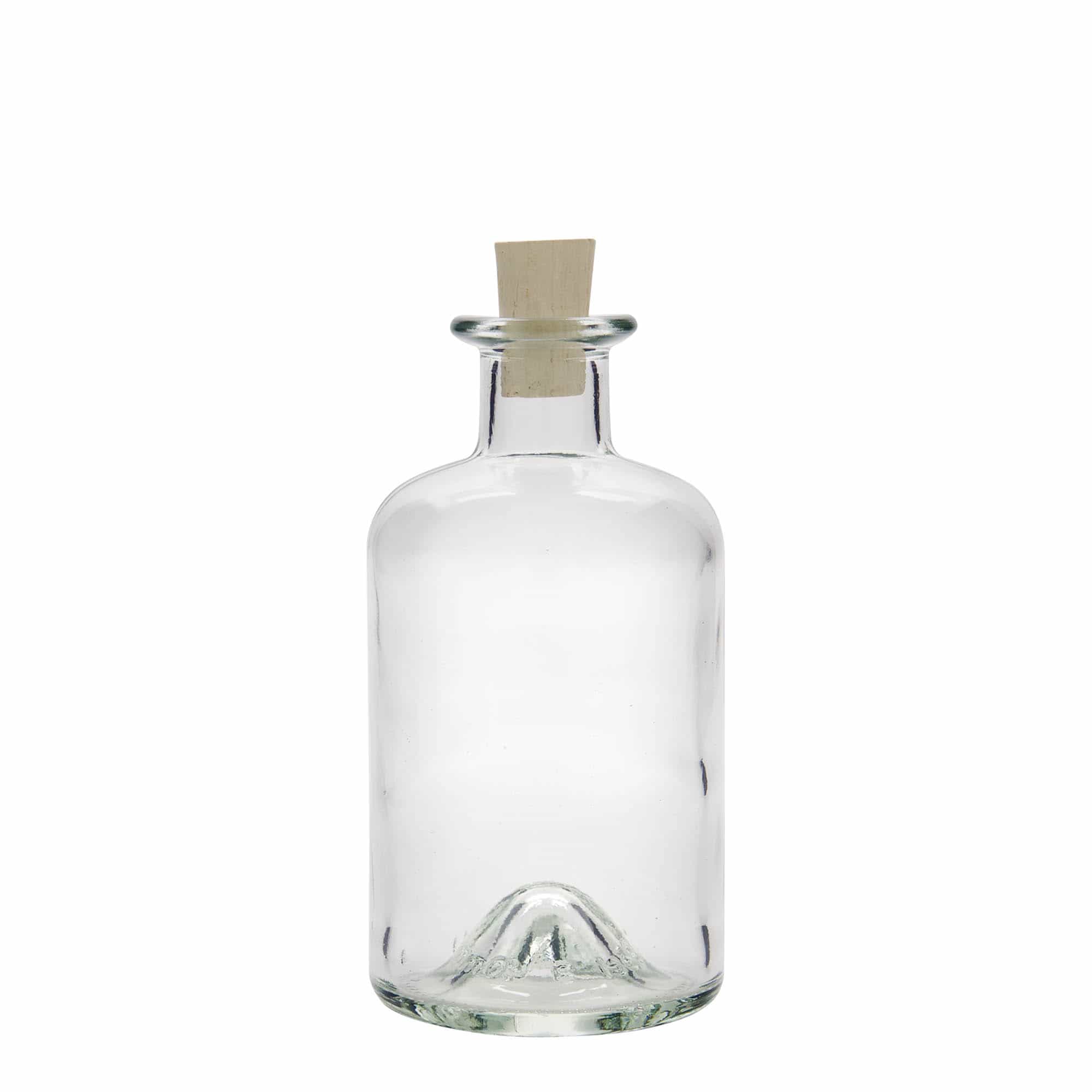 350 ml Eczacı Cam Şişesi, Ağız: Mantar