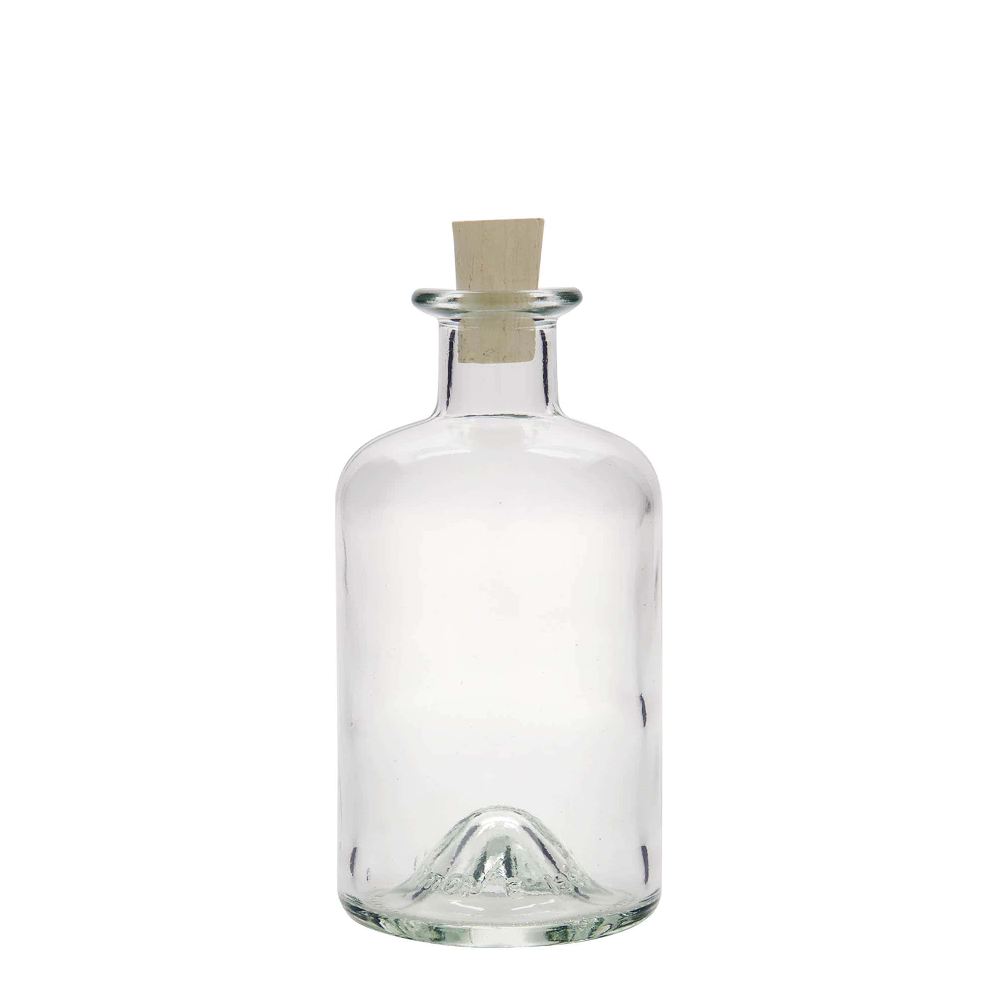 350 ml Eczacı Cam Şişesi, Ağız: Mantar