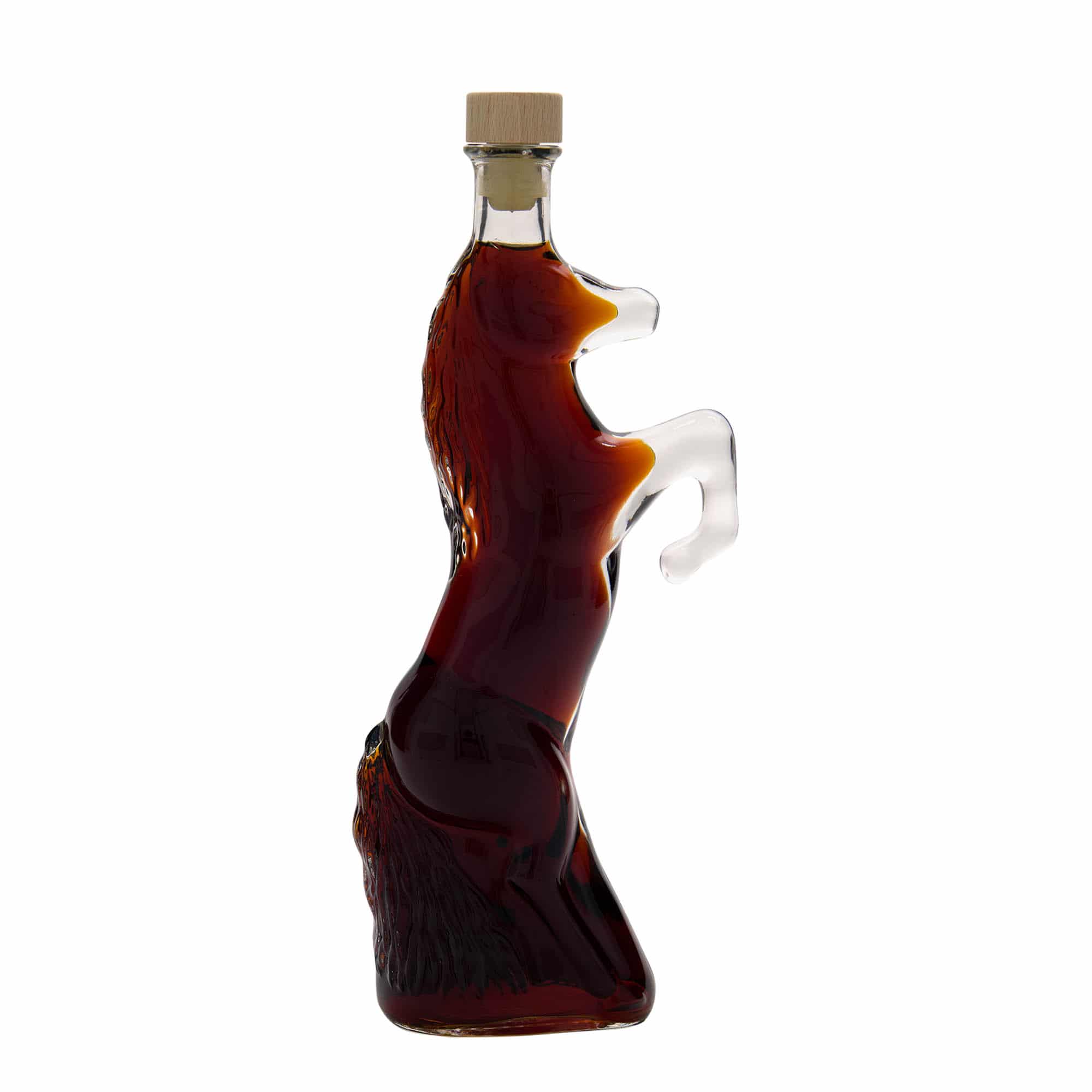 350 ml Cam Şişe 'Wild Horse', Ağız: Mantar