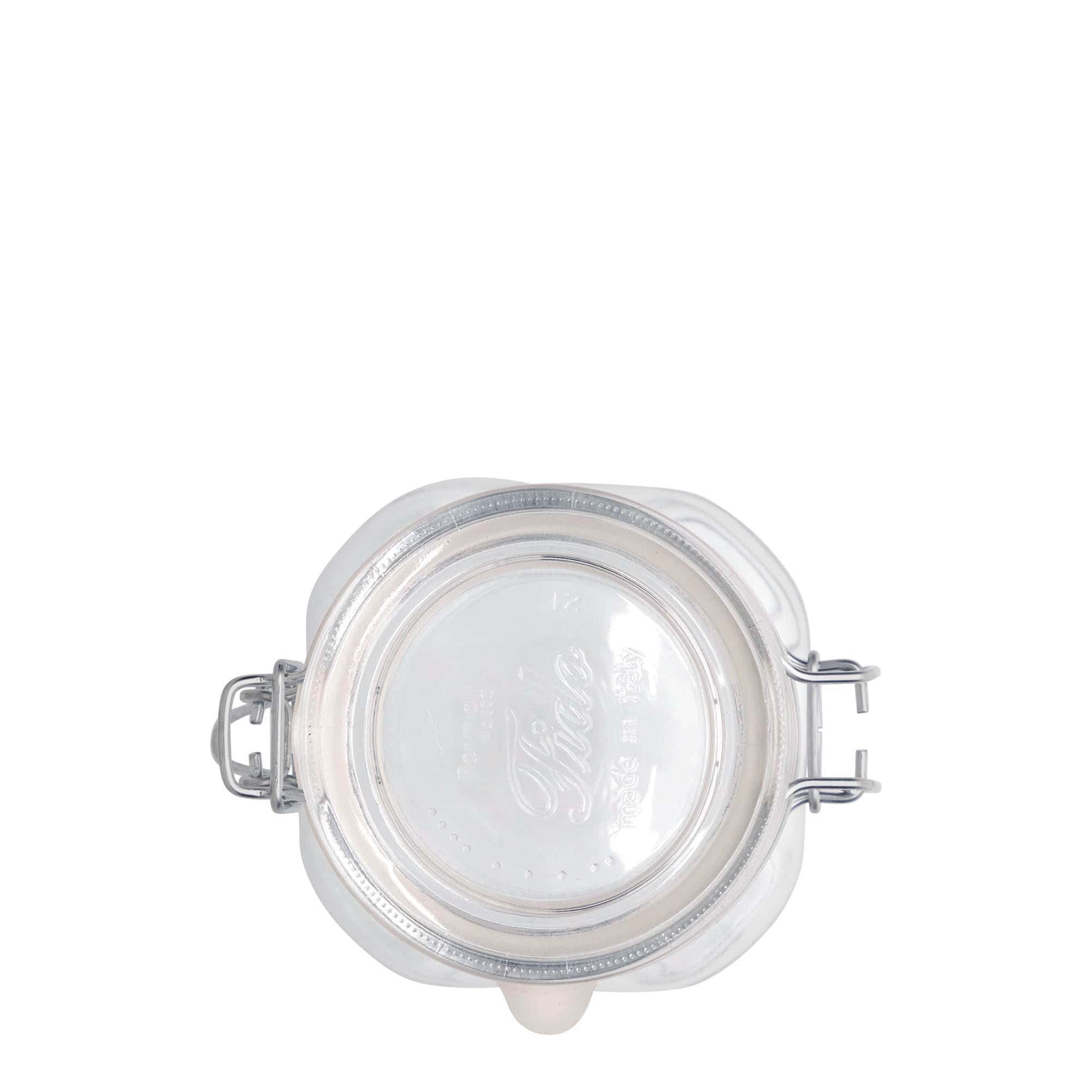 500 ml Tel Mandallı Kavanoz 'Fido', kare, Ağız: Tel Mandallı Kapatma 500 ml Tel Mandallı Kavanoz 'Fido', kare, Ağız: Tel Mandallı Kapatma