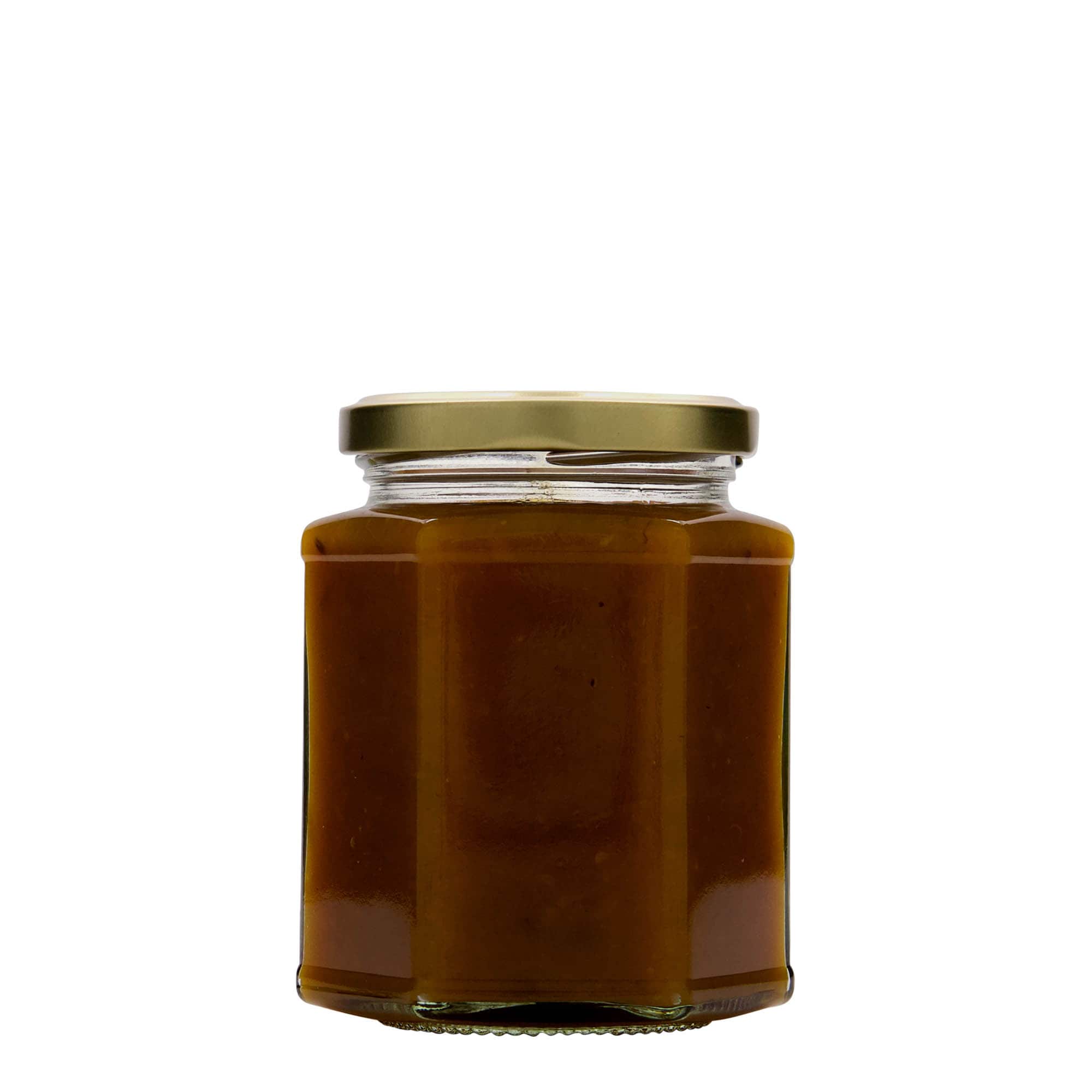 324 ml altıgen cam, ağız: Twist-Off (TO 66) 324 ml altıgen cam, ağız: Twist-Off (TO 66)