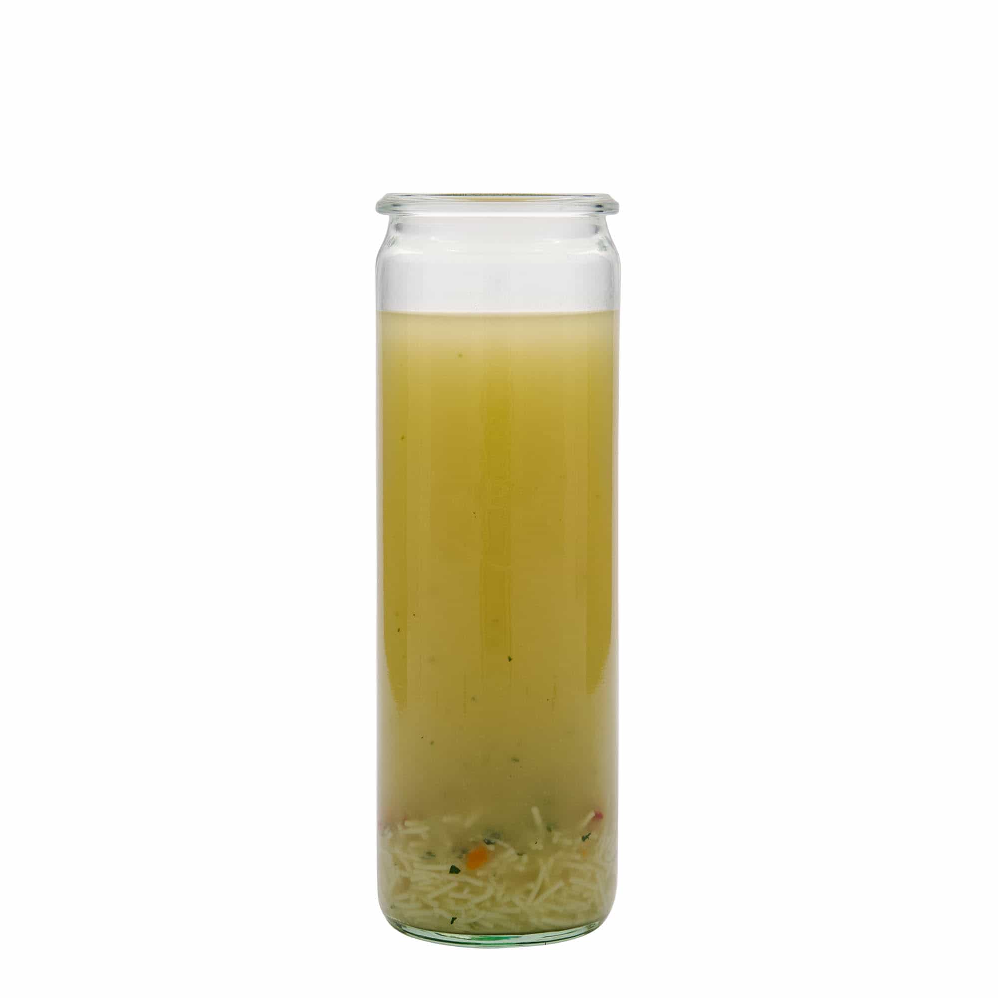600 ml WECK silindir kavanoz, ağız: yuvarlak kenar