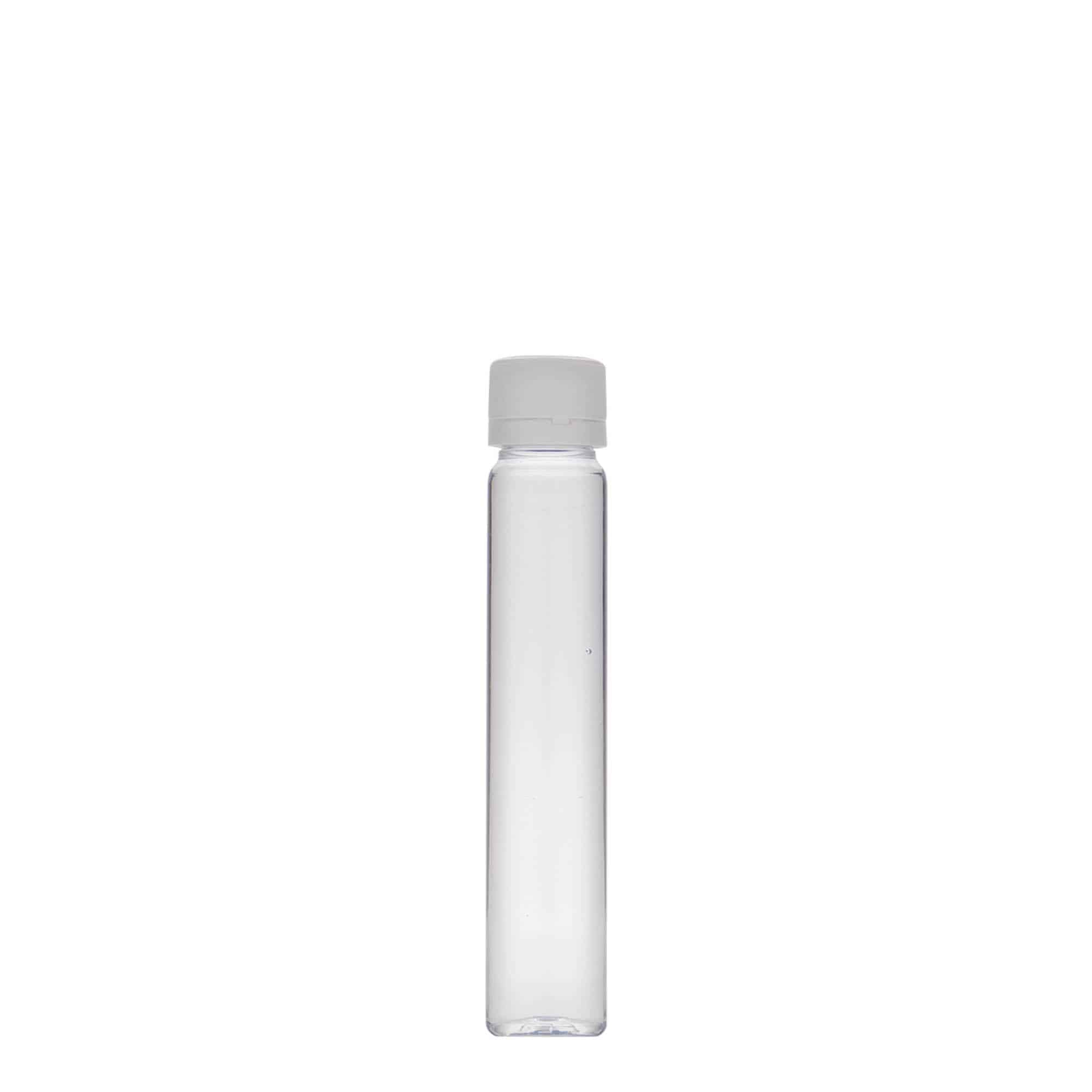 25 ml PET tüp, plastik, ağzı: vida kapağı