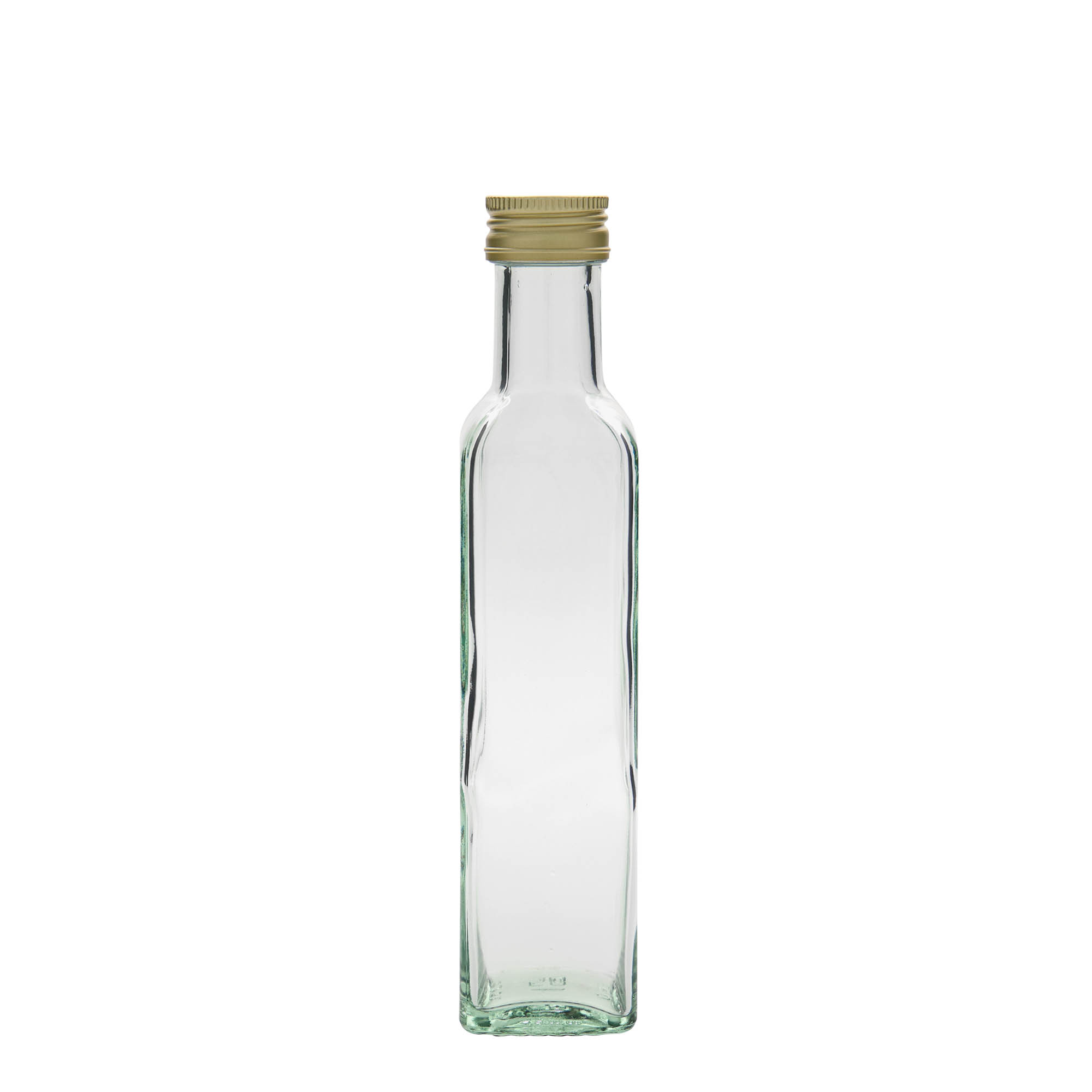 250 ml Cam şişe 'Marasca', kare, ağız: PP 31,5 250 ml Cam şişe 'Marasca', kare, ağız: PP 31,5