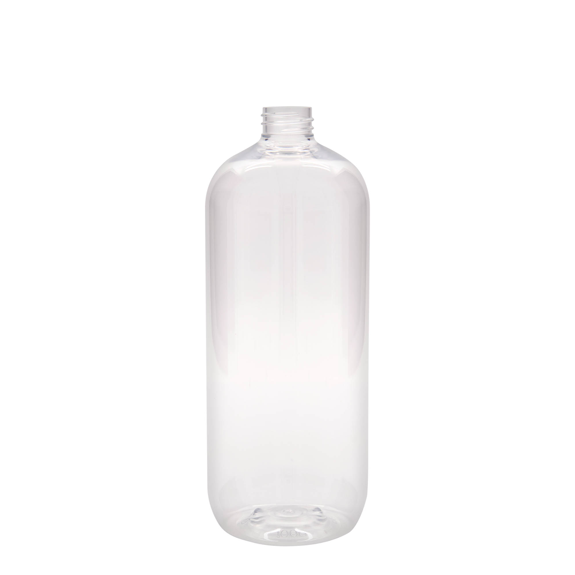 1.000 ml PET Şişe 'Boston', Plastik, Ağız: 28/410